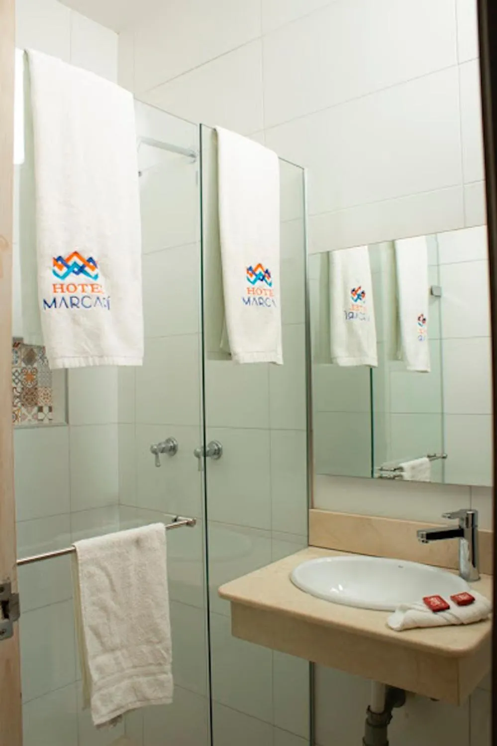 Bathroom in Hotel Med Barranquilla Centro