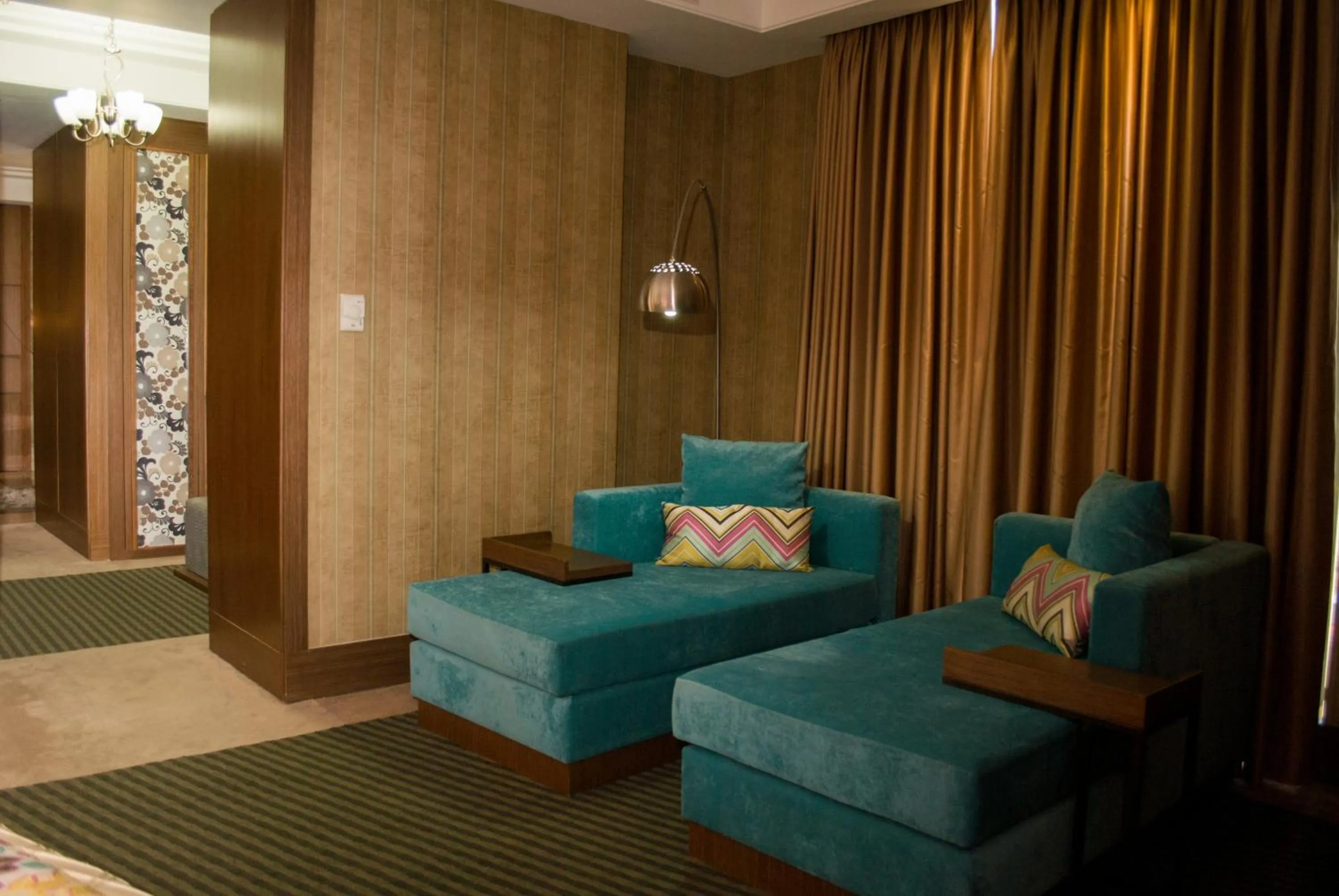 Living room in Hesperia WTC Valencia