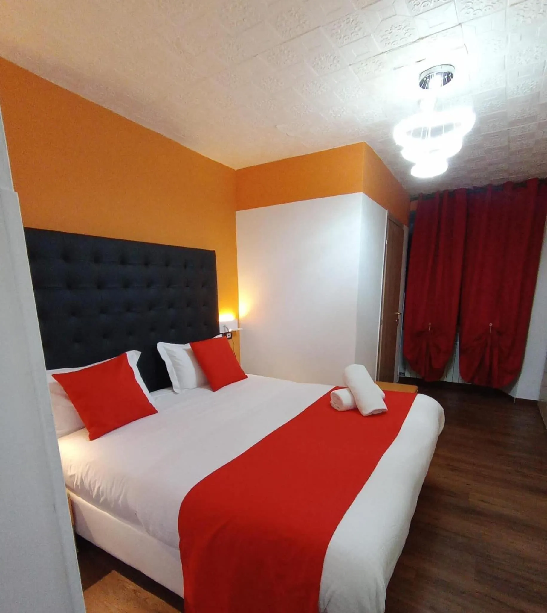 Bed in Hotel Veronese