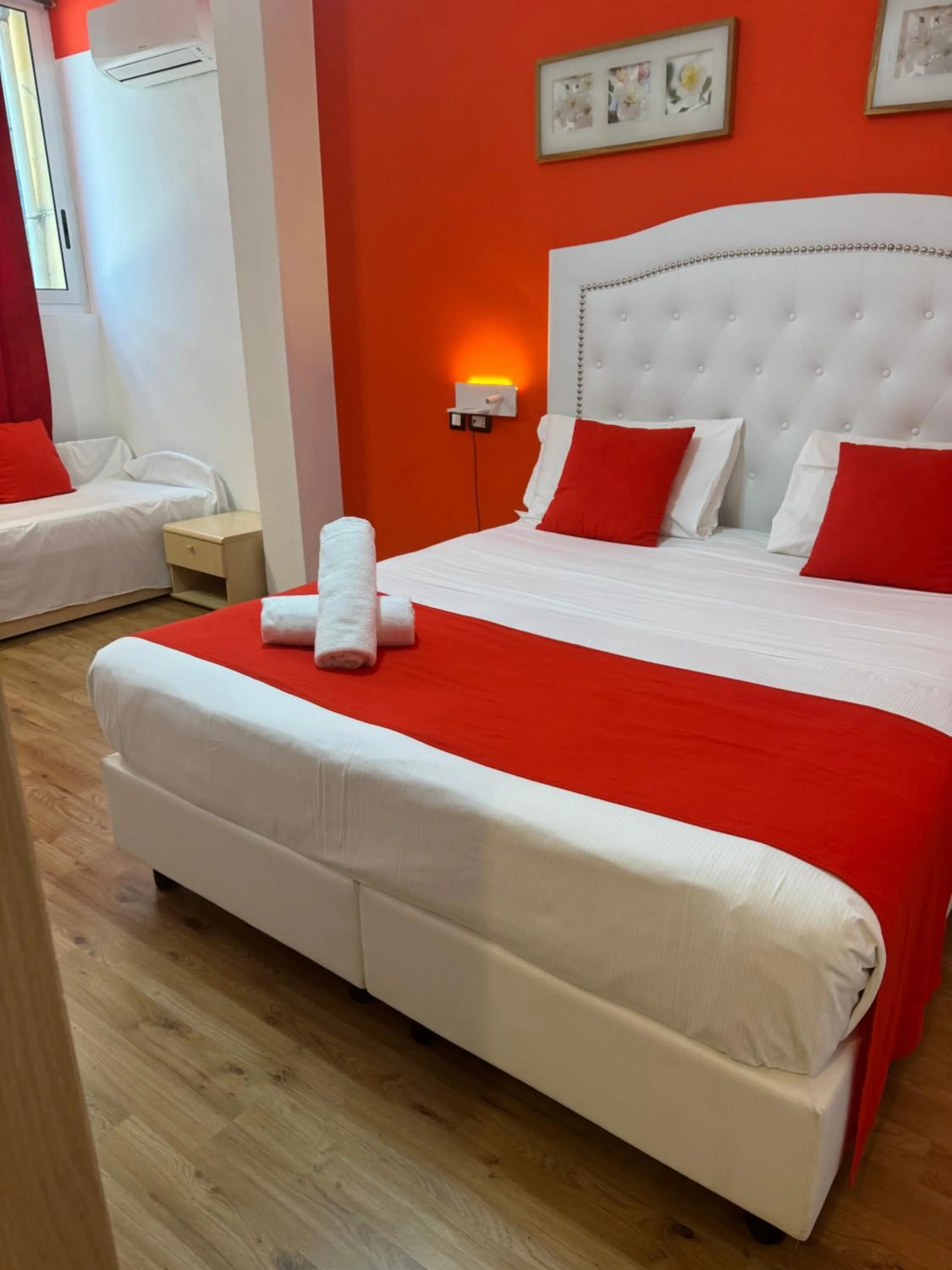 Bed in Hotel Veronese