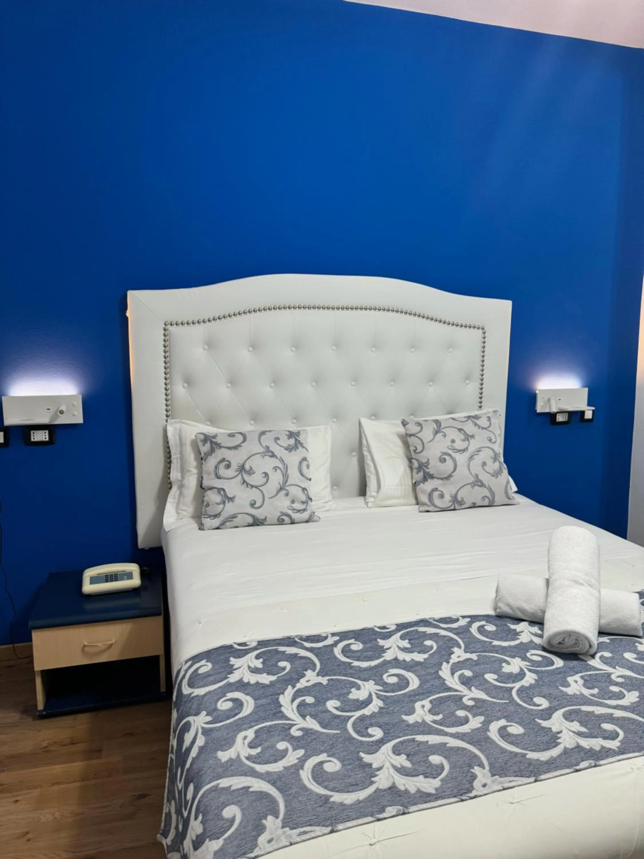 Bed in Hotel Veronese