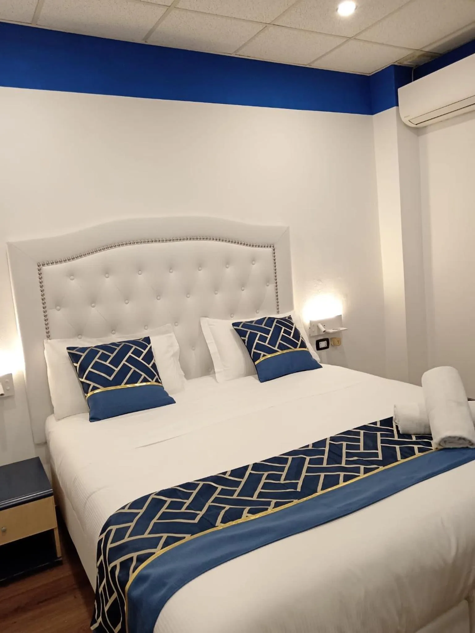 Bed in Hotel Veronese