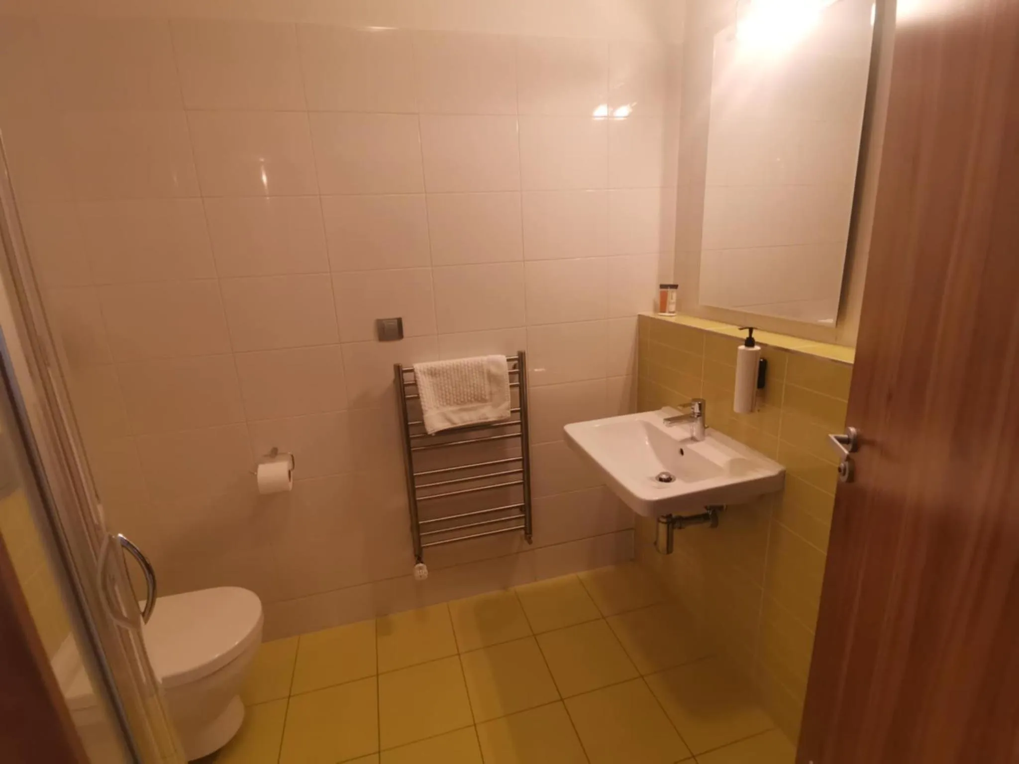 Toilet in Hotel Monde