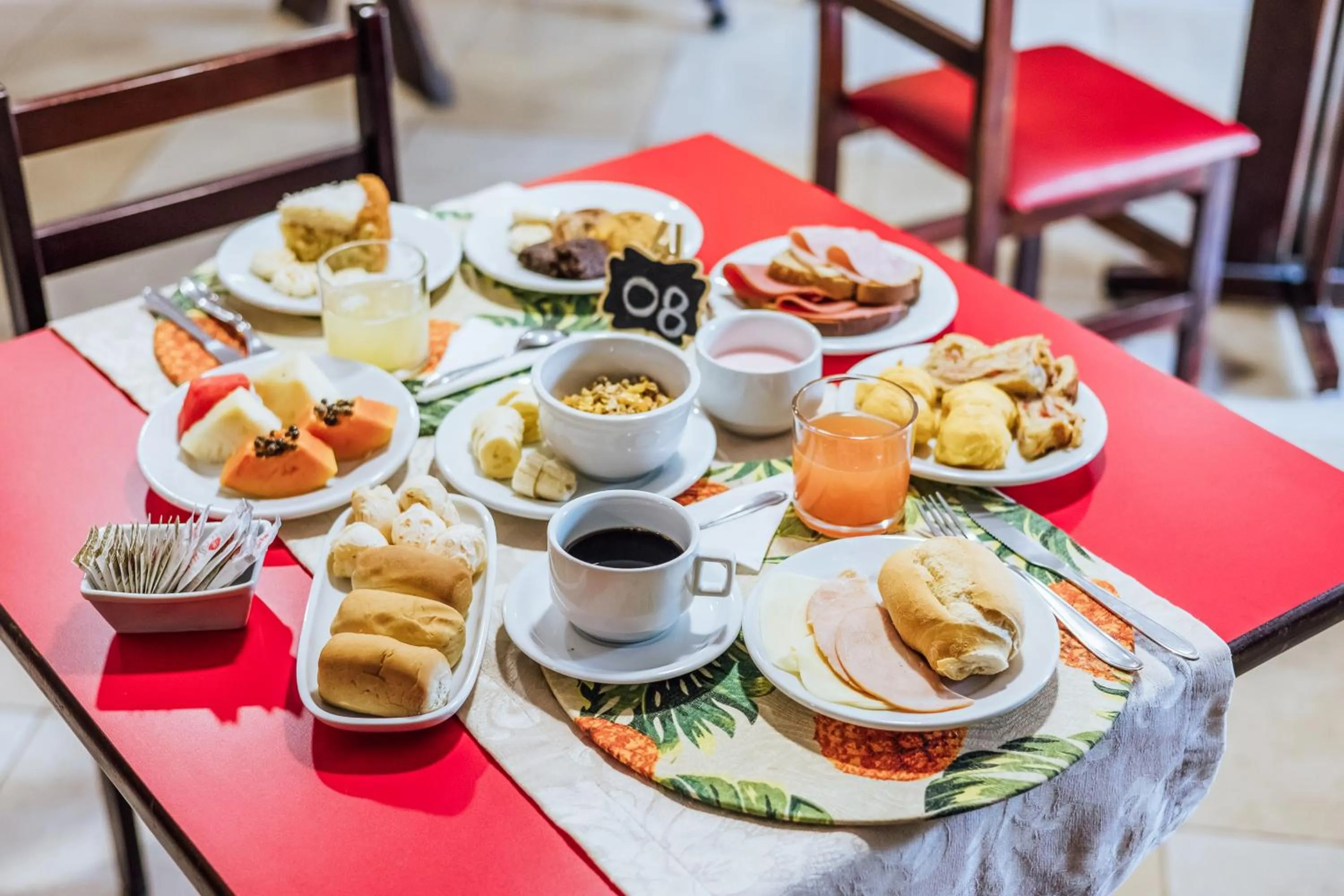 Breakfast in VELINN Pousada Casa de Pedra Ilhabela