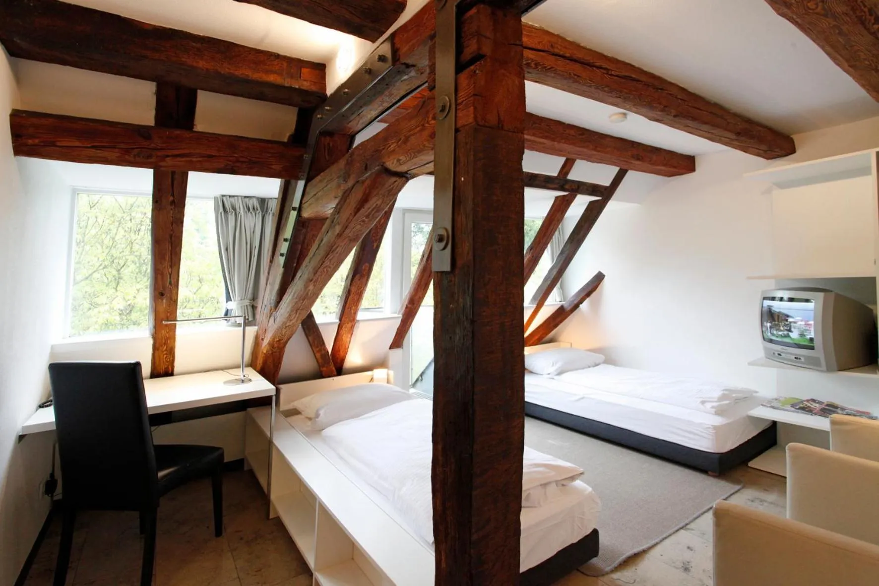Bed in Mühle am Schlossberg