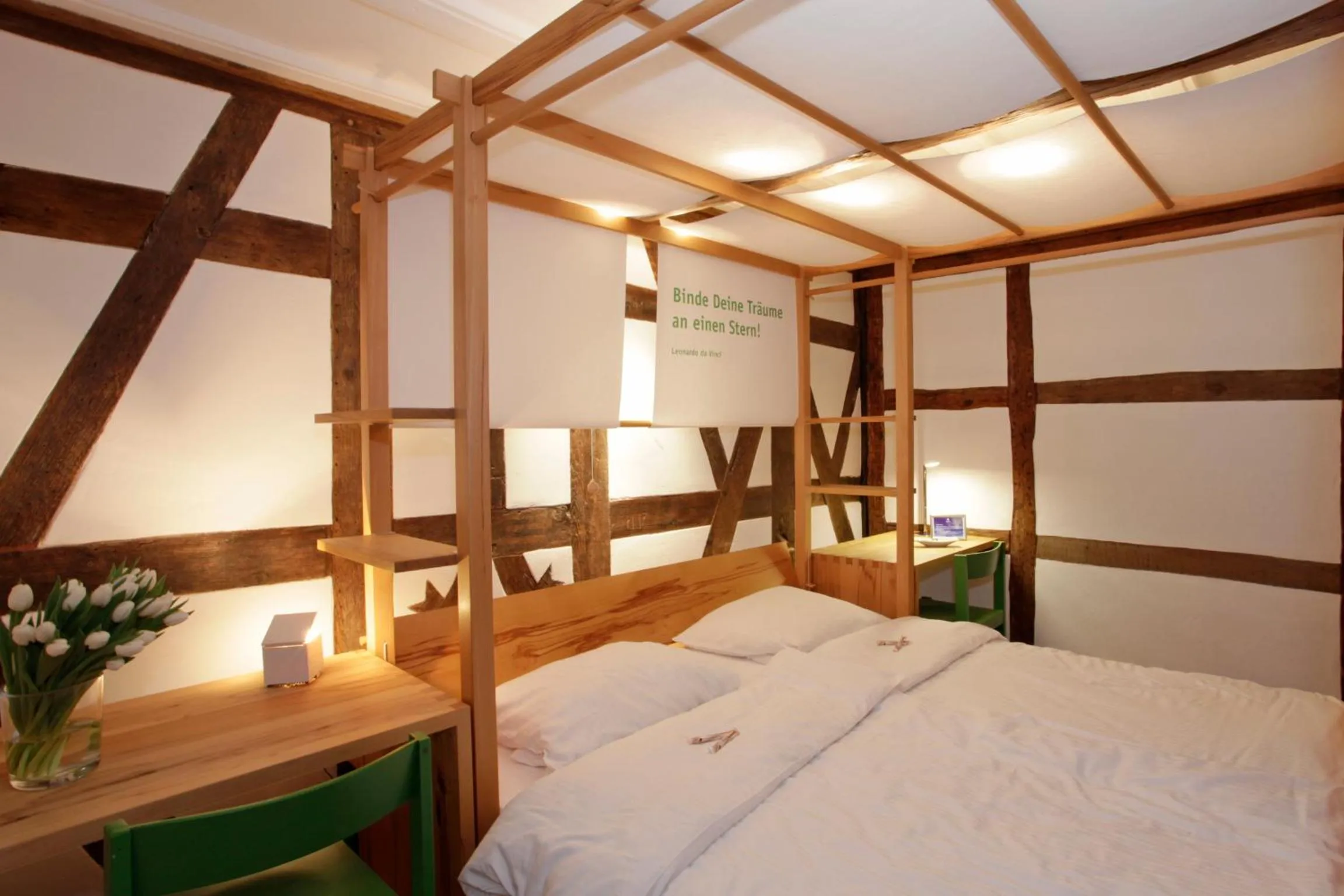 Bedroom, Bed in Mühle am Schlossberg