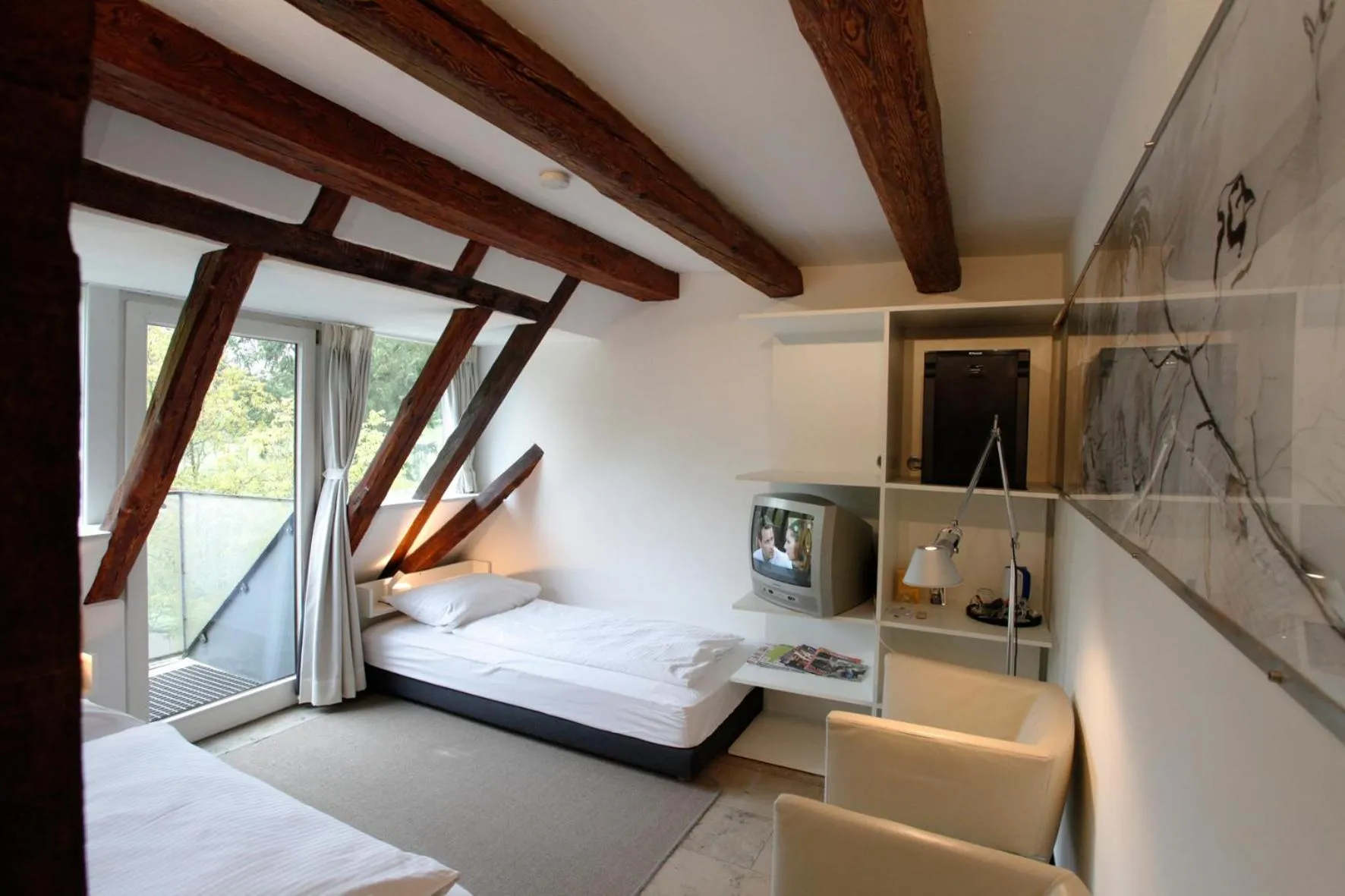 Bed in Mühle am Schlossberg