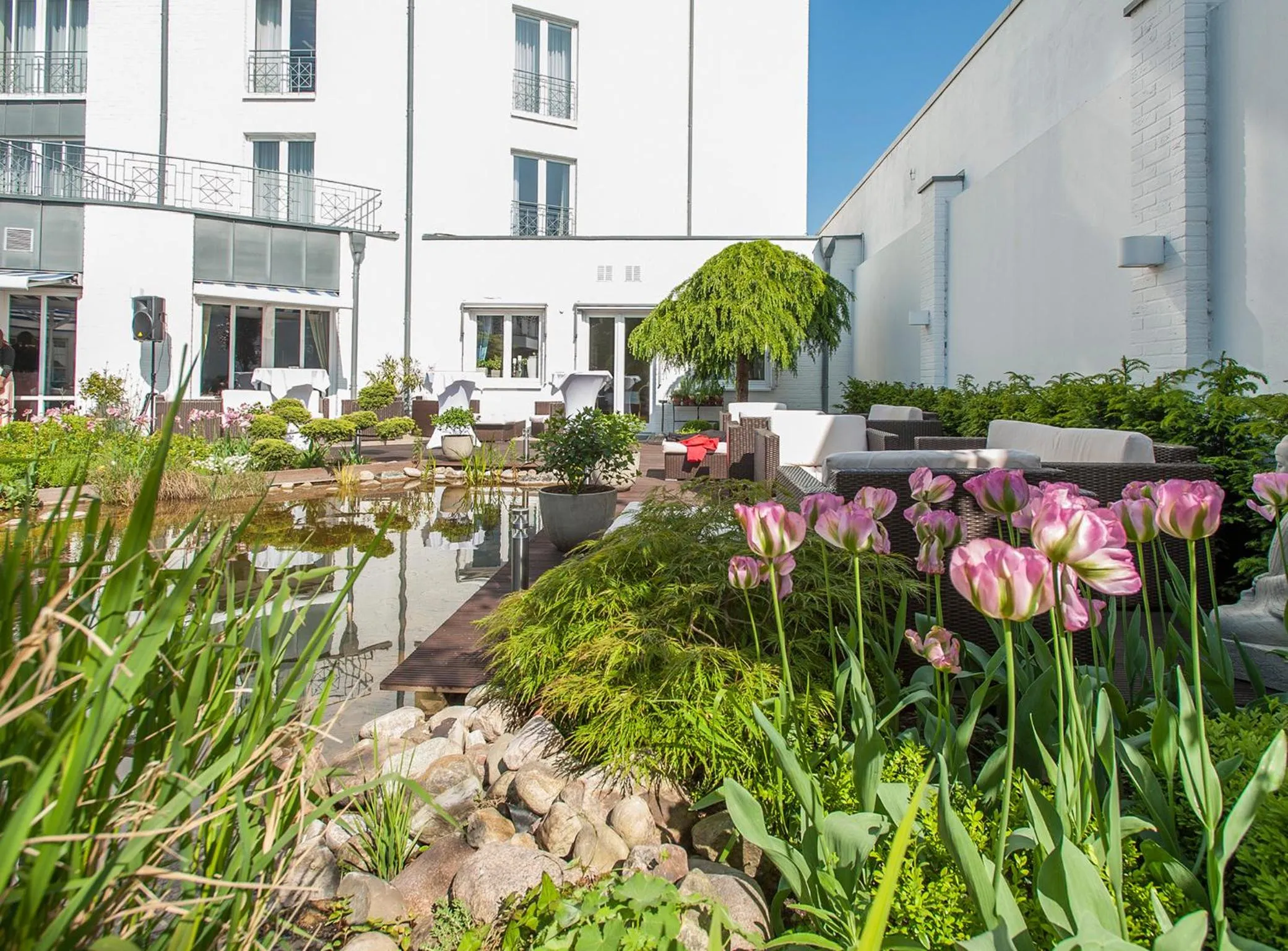 Balcony/Terrace in Hotel Residenz