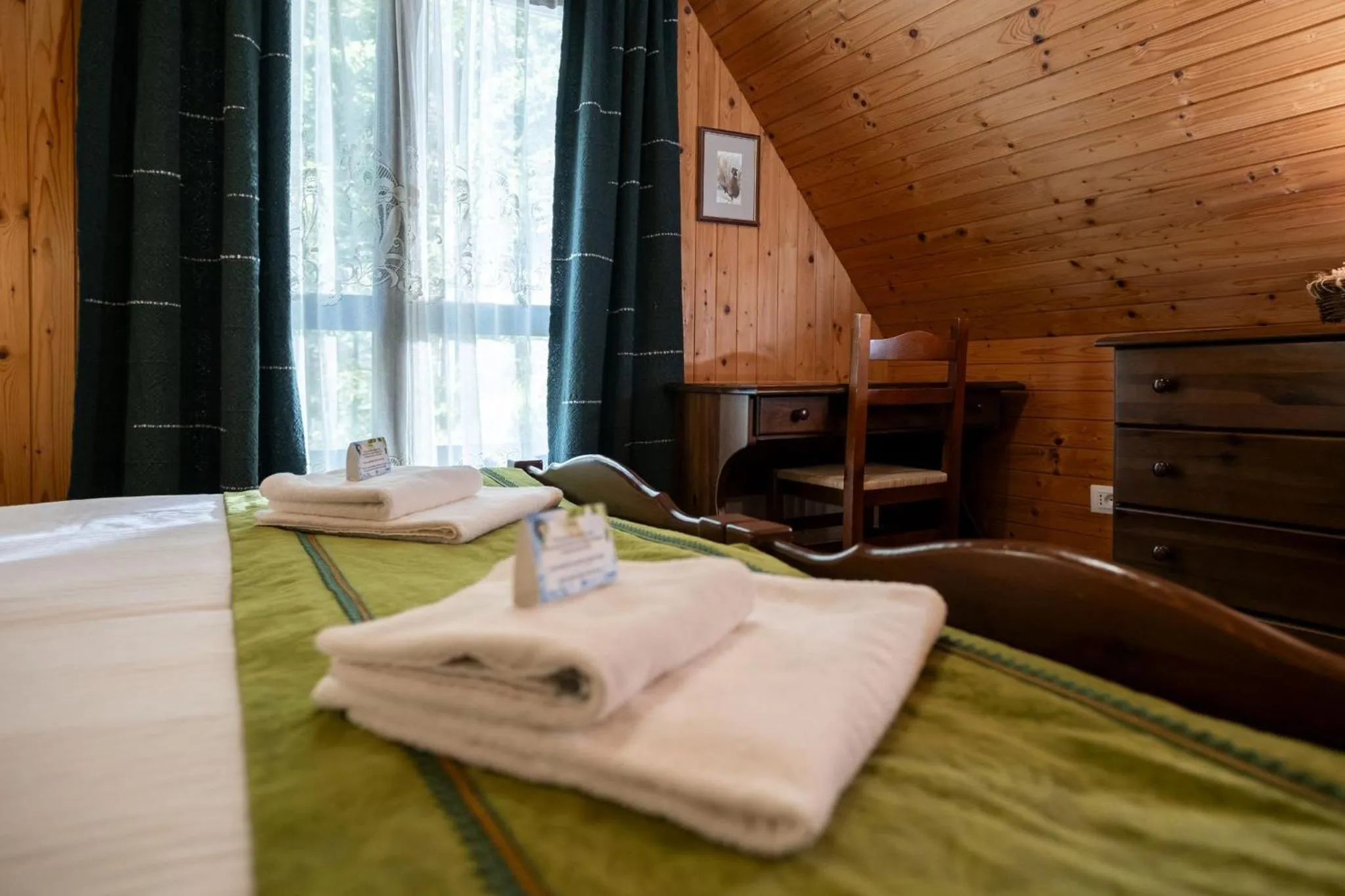 Bed in Pristava Lepena Village