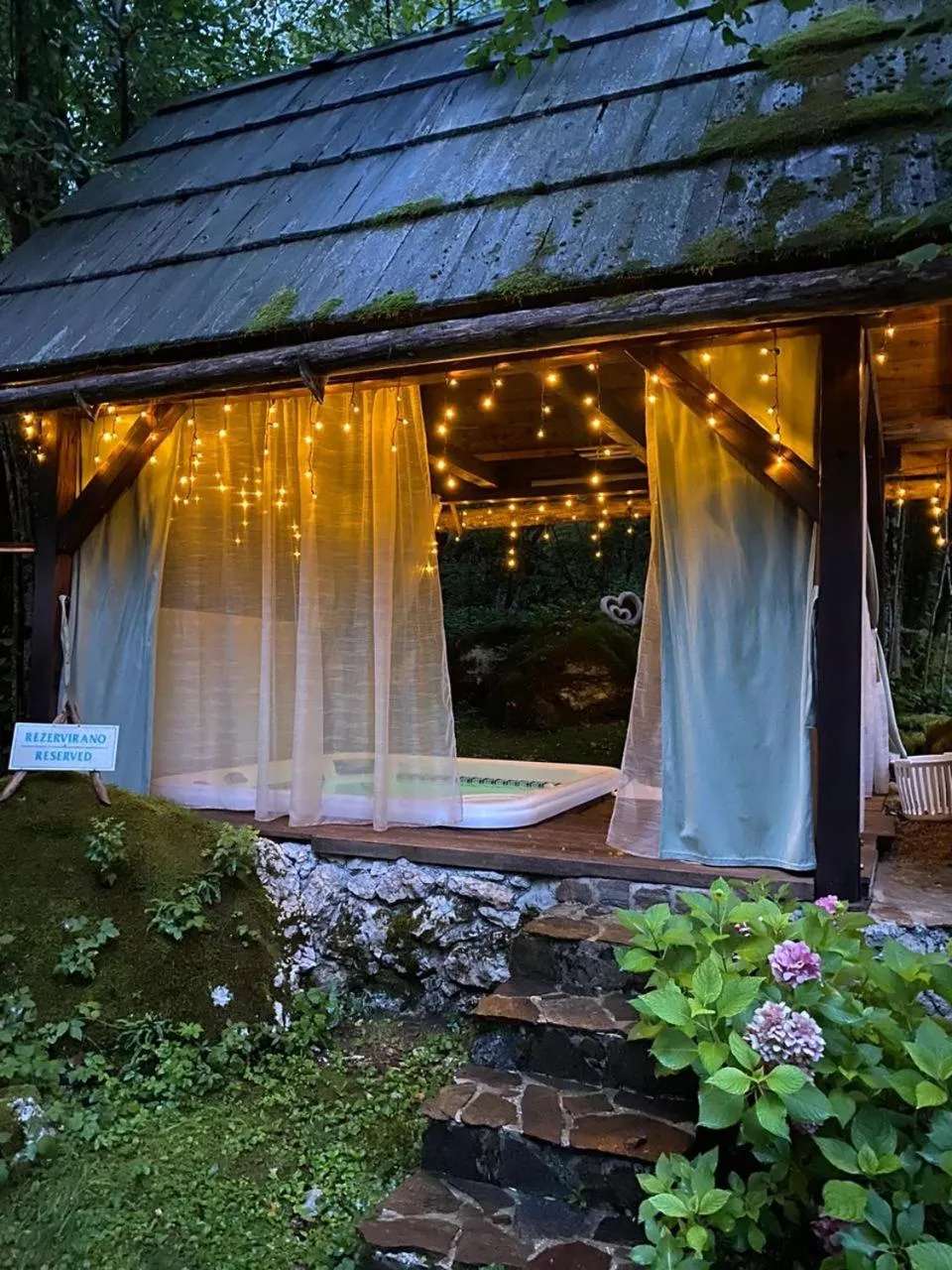 Hot Tub in Pristava Lepena Village