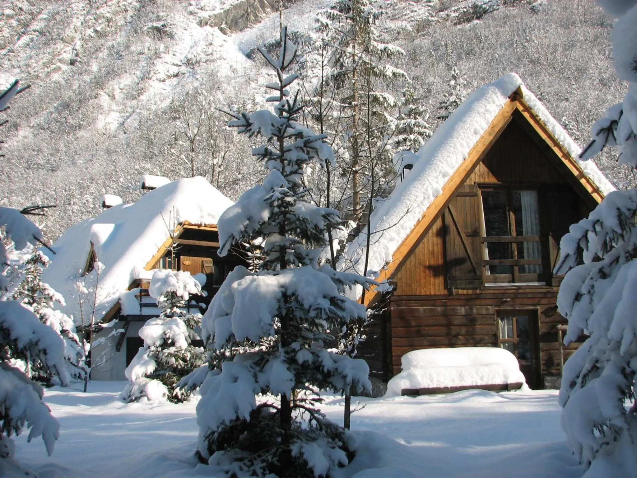 Decorative detail in Pristava Lepena Village