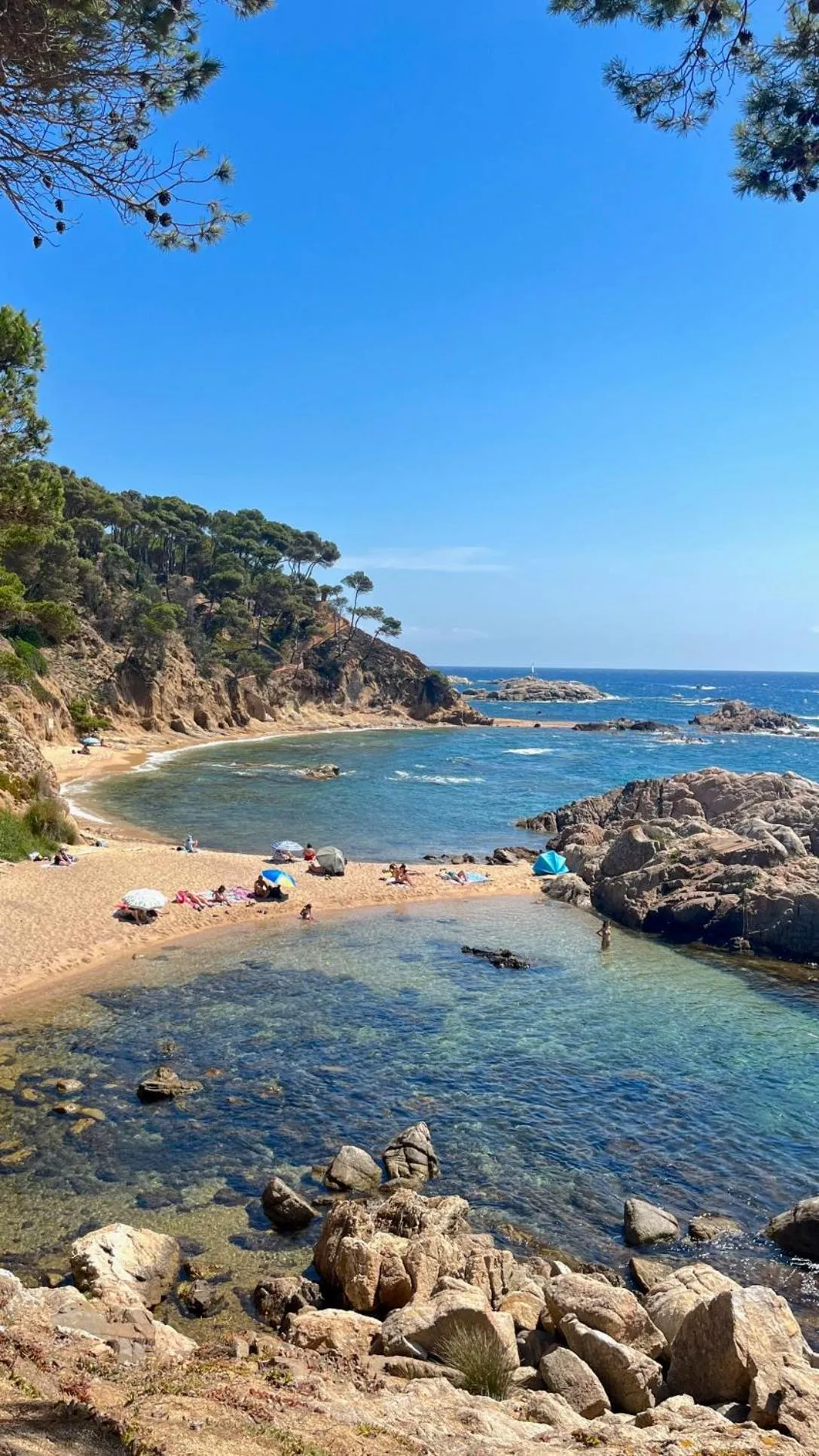 Beach in Hotel Llafranch