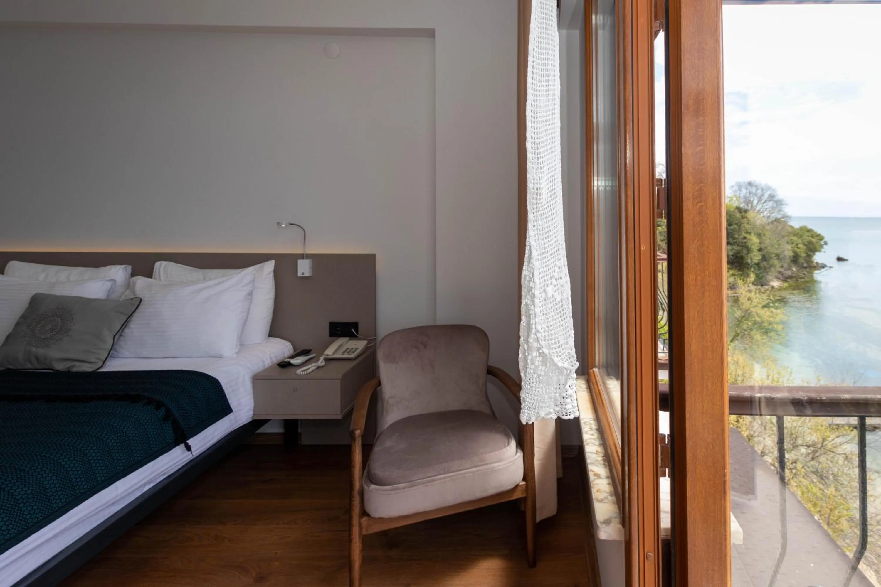 View (from property/room), Bed in Sinop Antik Otel