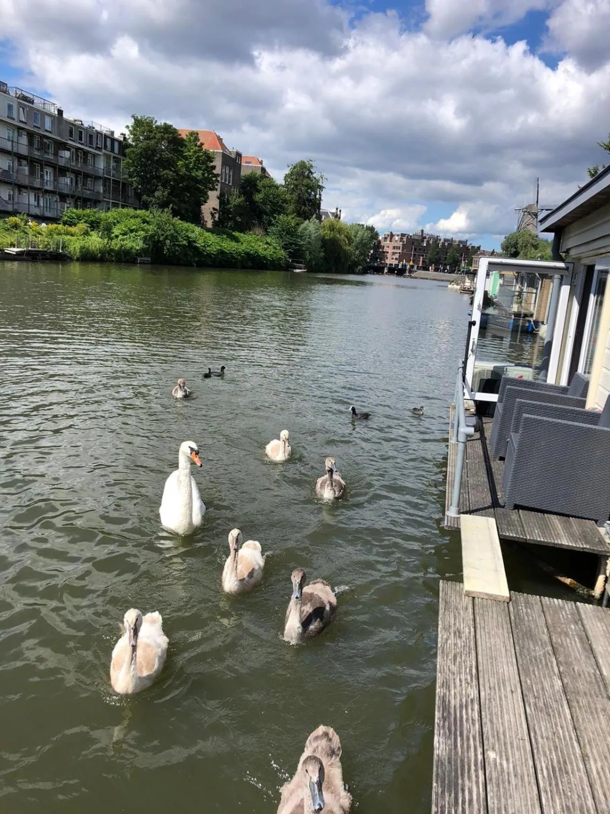 Luxury studio on Robs houseboat special for couples