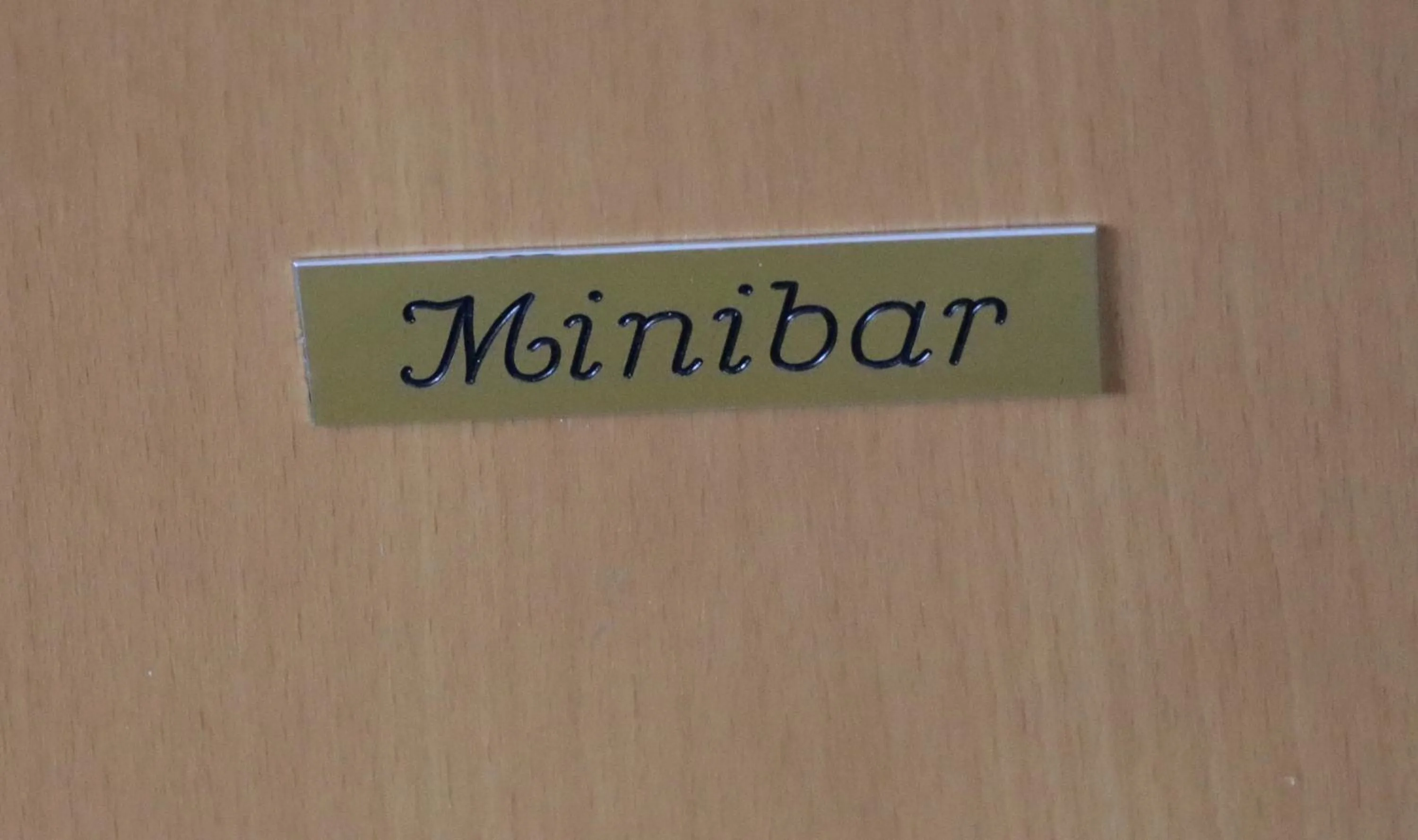 minibar in Hotel Haarener Hof