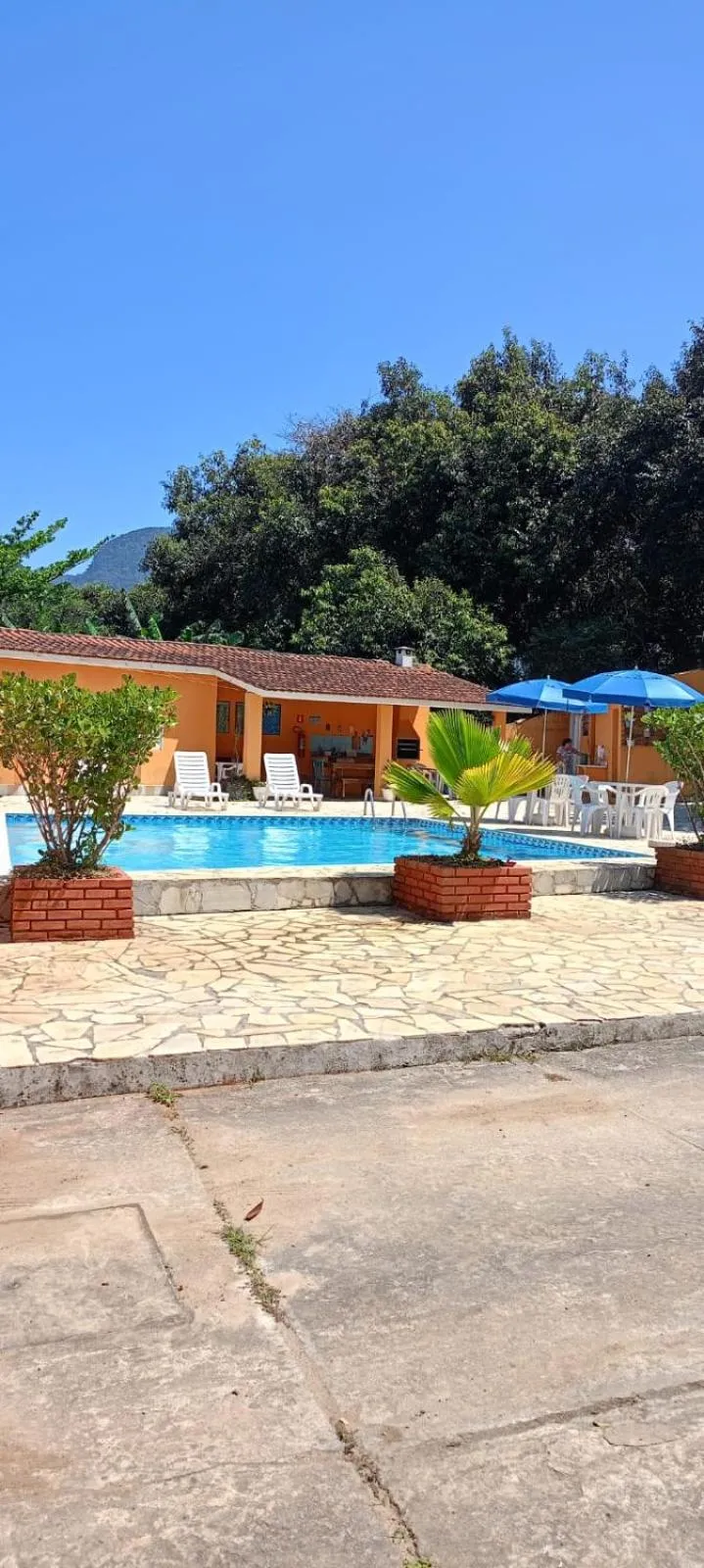 BBQ facilities in Pousada Sol do Araçá