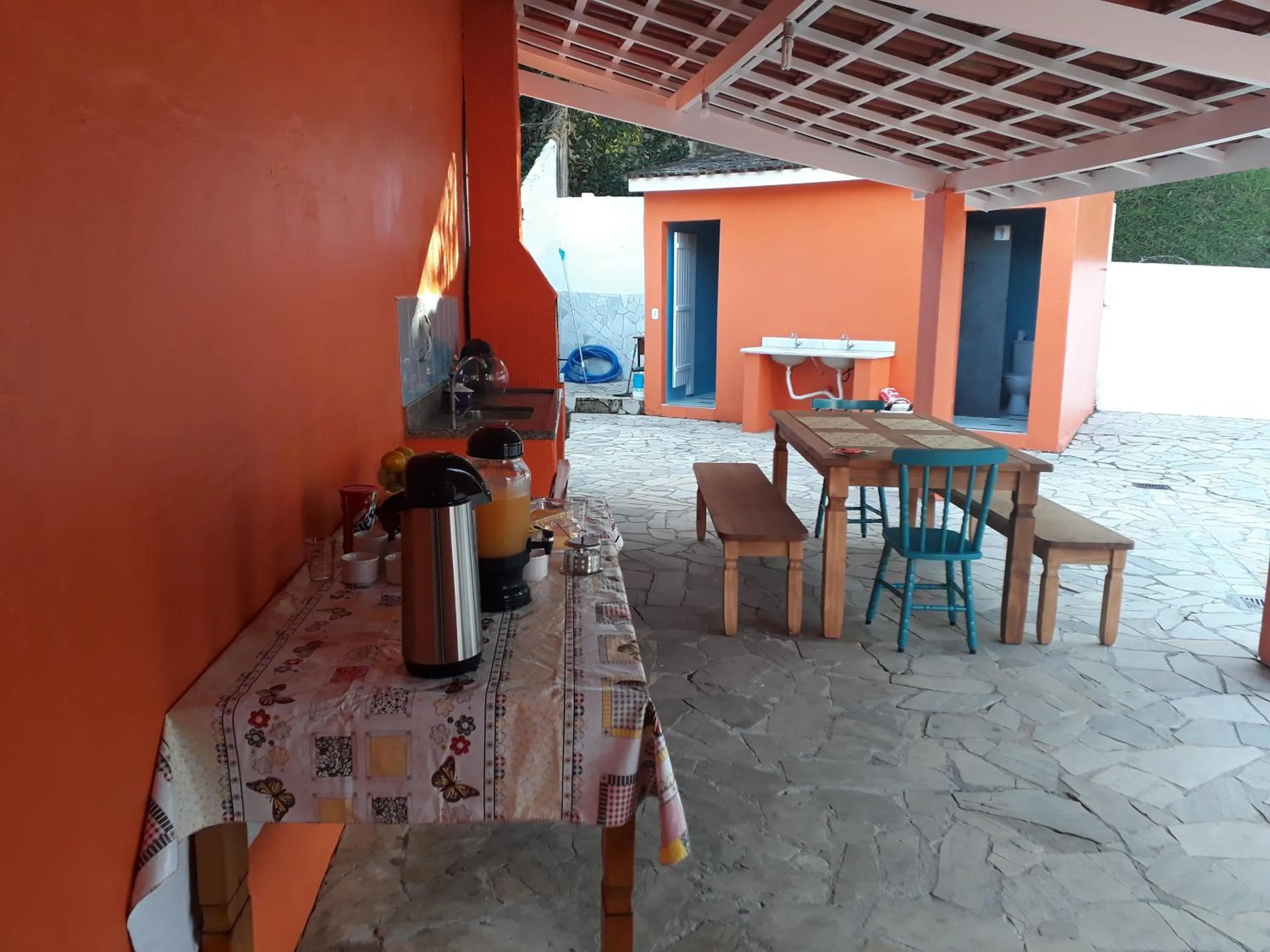 Breakfast in Pousada Sol do Araçá