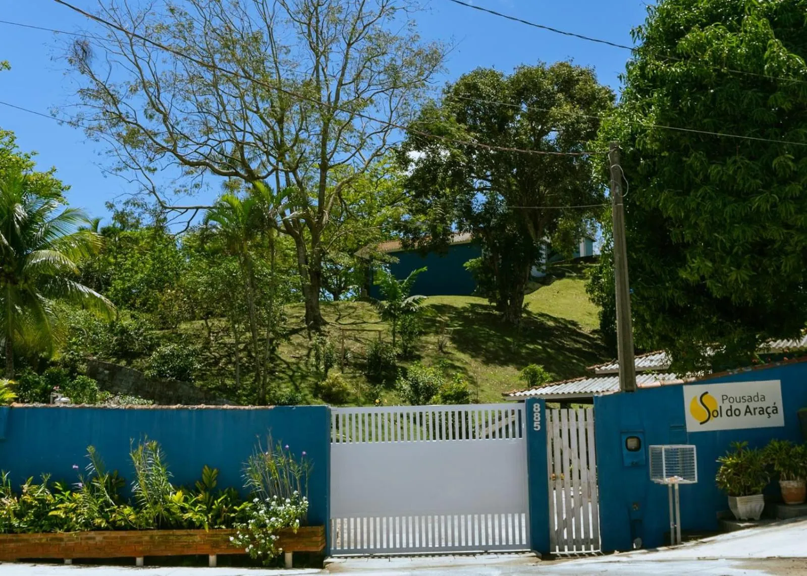 Facade/entrance in Pousada Sol do Araçá