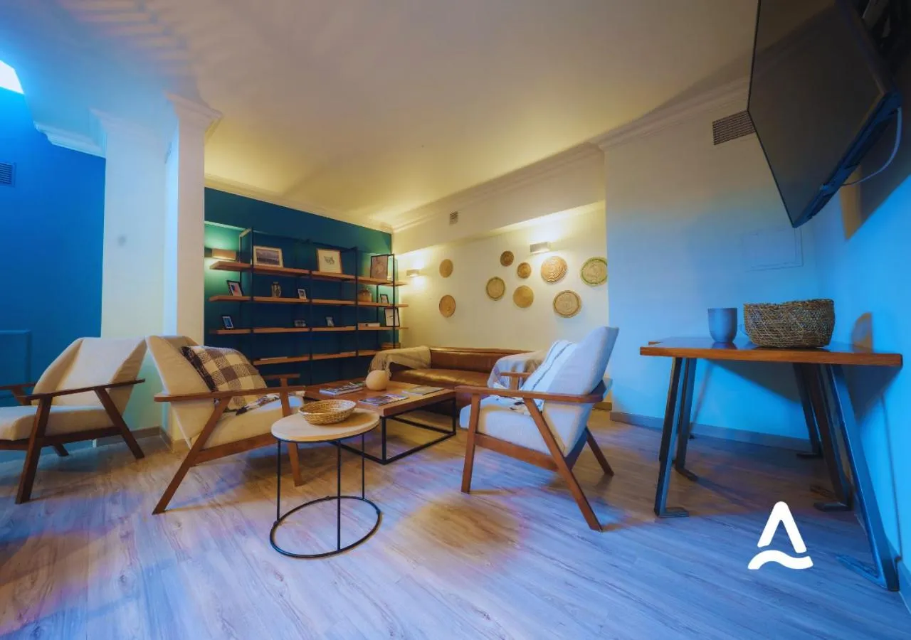 Seating area in Almasur Express Punta Arenas