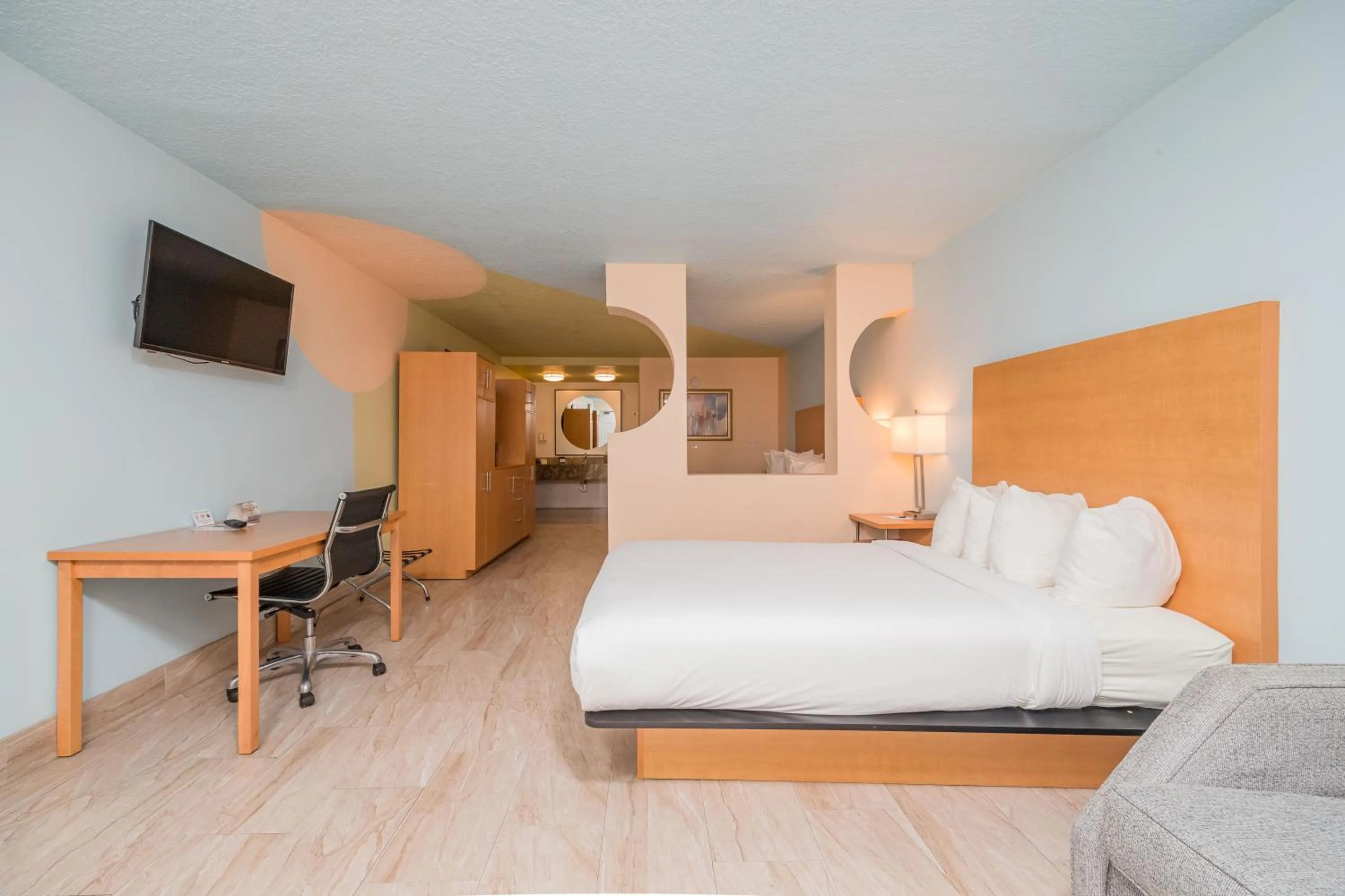 View (from property/room), Bed in The Ponce St. Augustine Hotel