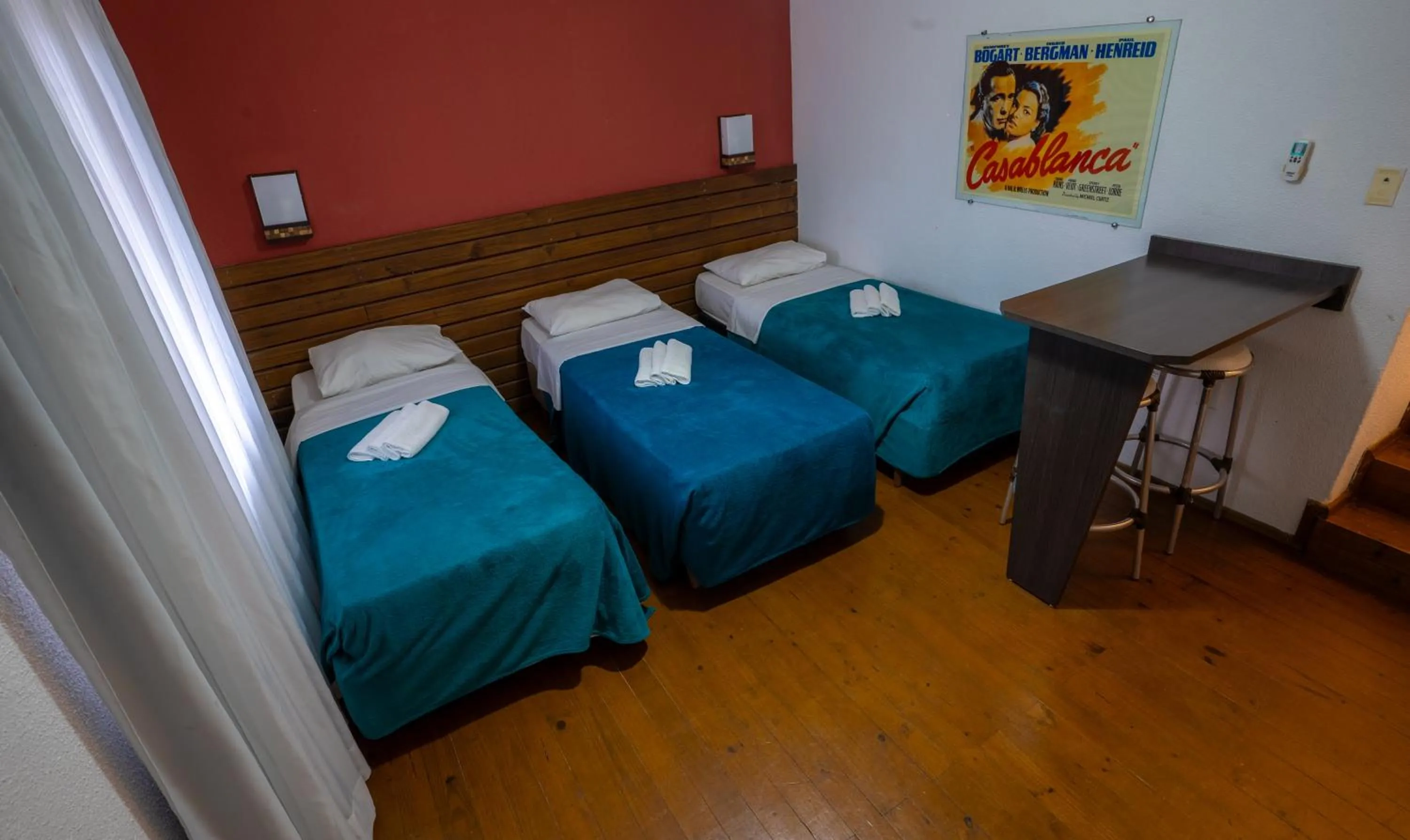 Bed in Eco Hotel Oceanomare