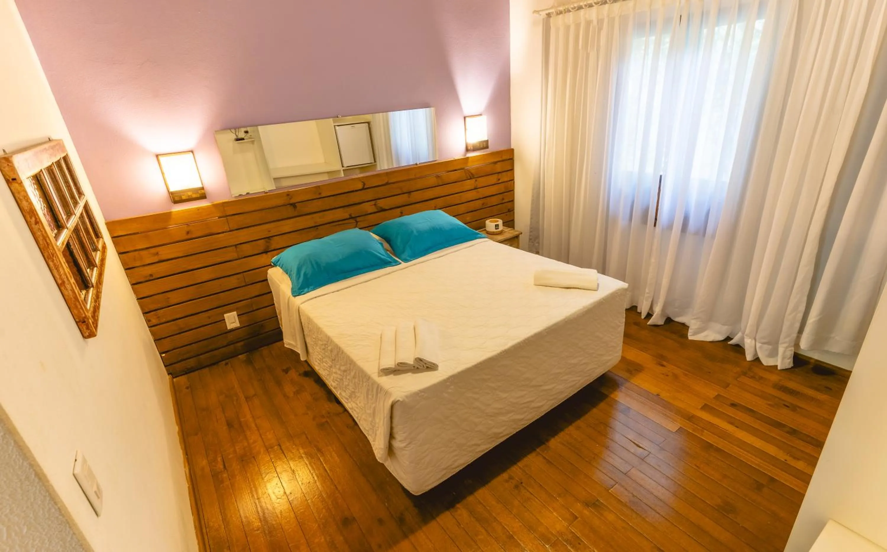 Bed in Eco Hotel Oceanomare