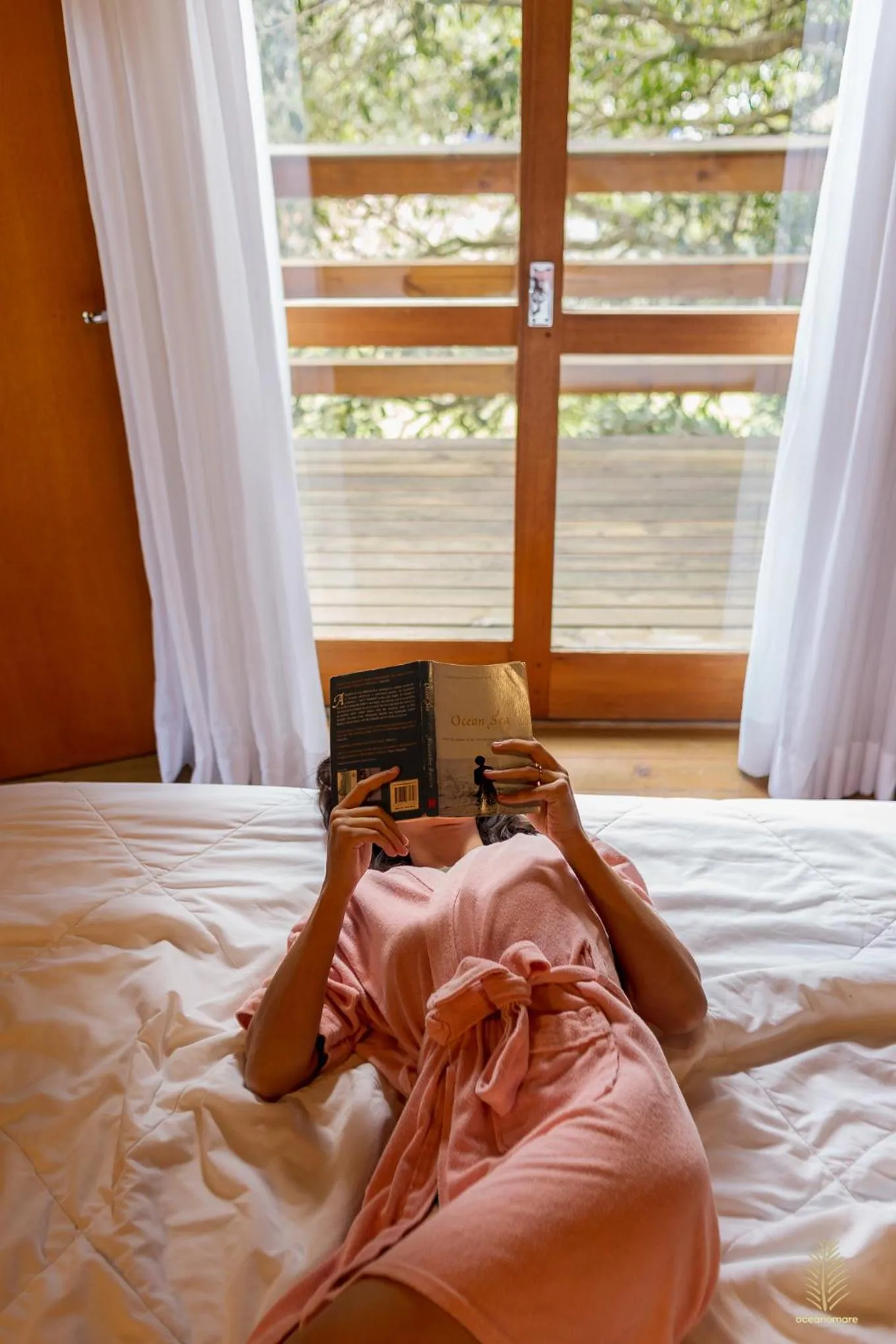 Bed in Eco Hotel Oceanomare