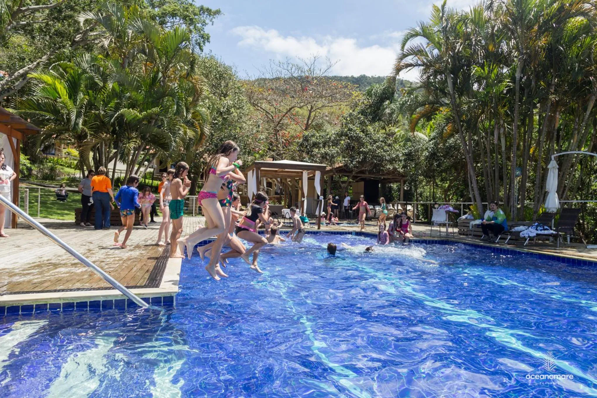 Swimming pool in Eco Hotel Oceanomare