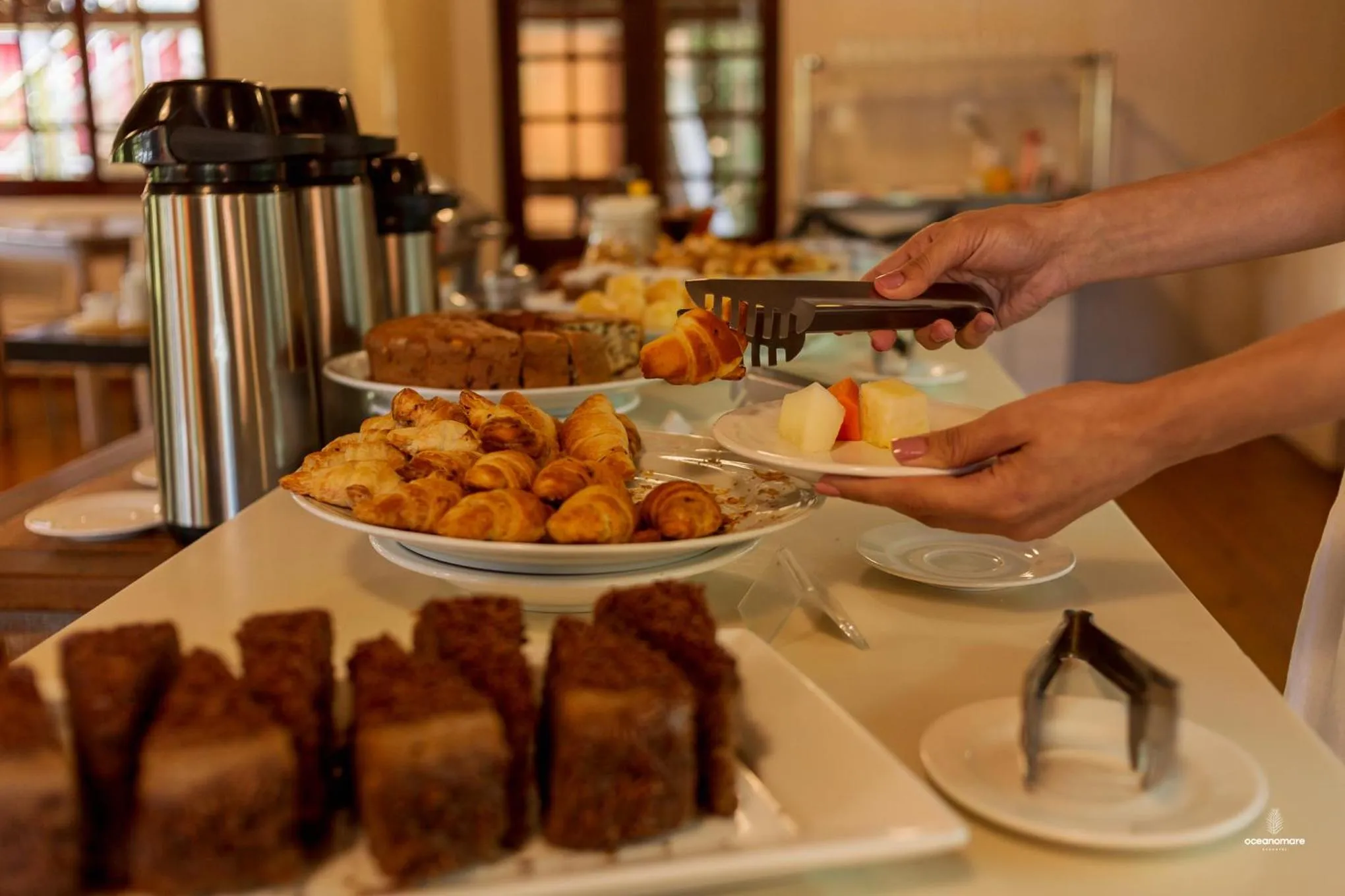 Breakfast in Eco Hotel Oceanomare