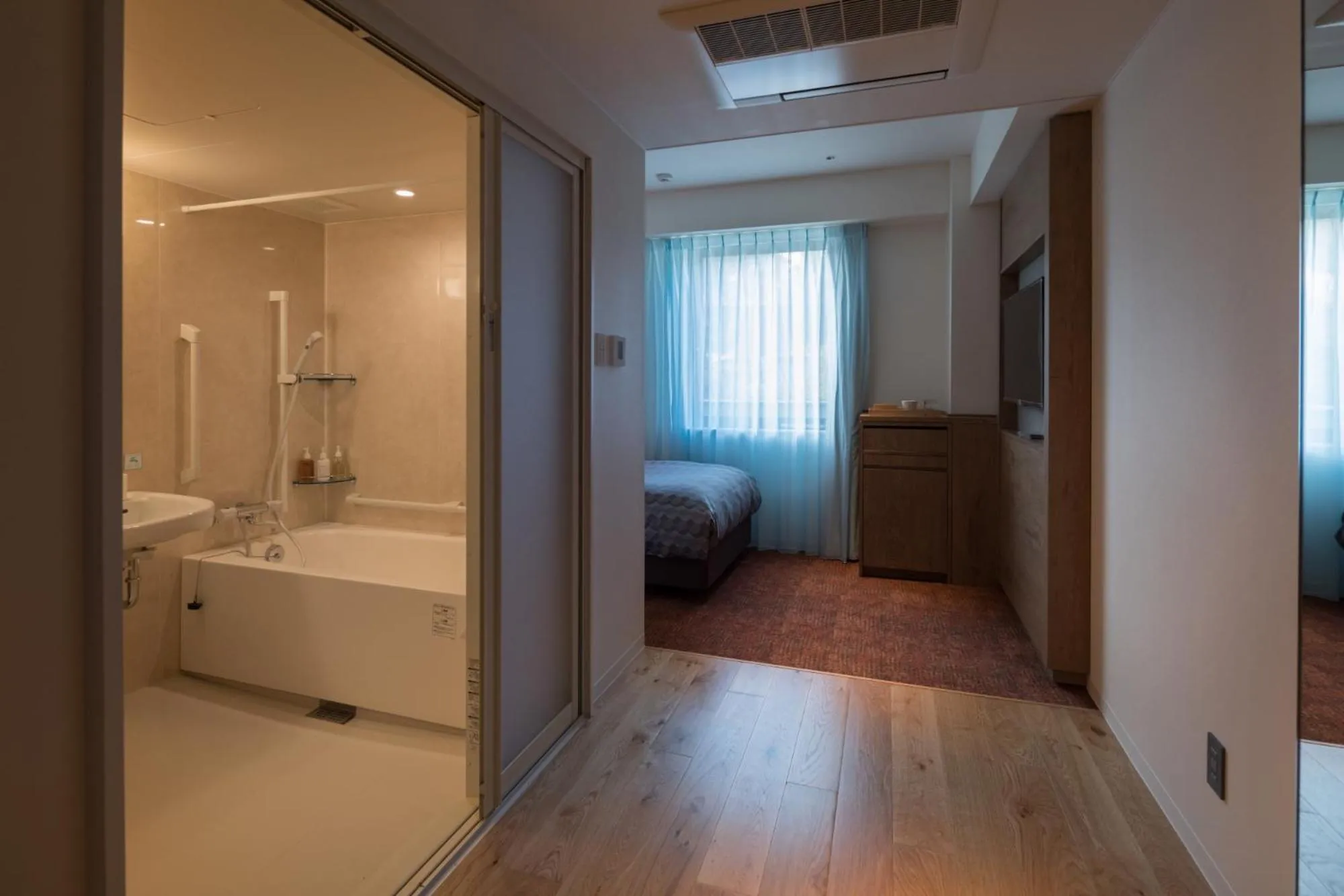 Bed in Solest Takachiho Hotel