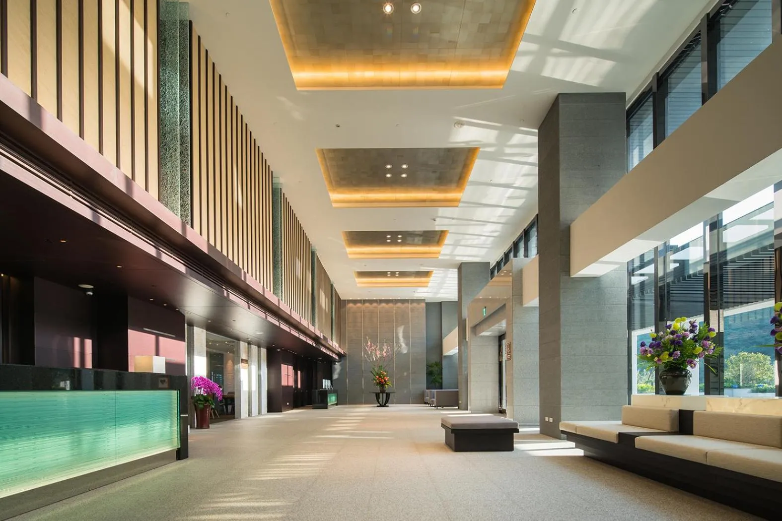 Lobby or reception in Asia Pacific Hotel Beitou
