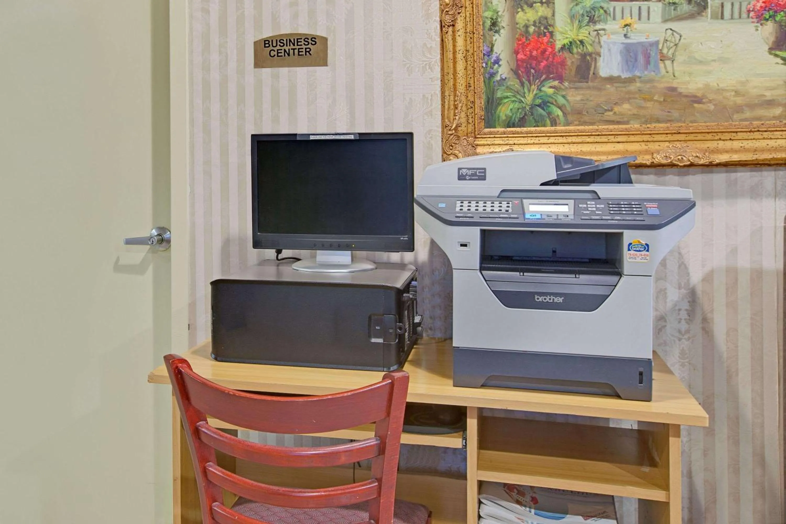 On site in TraveIodge by Wyndham Parsippany