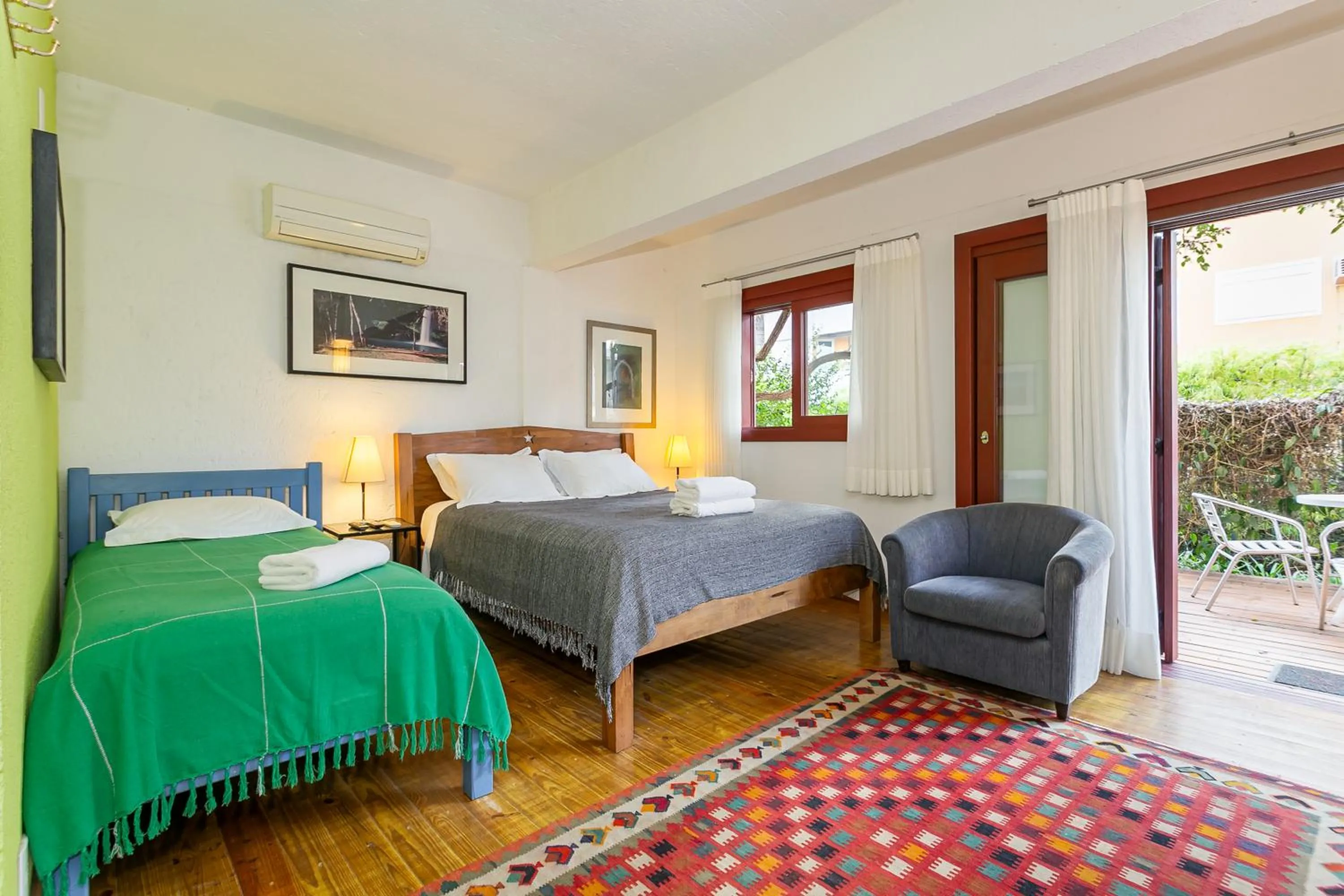 Bed in Pousada Casa da Lagoa