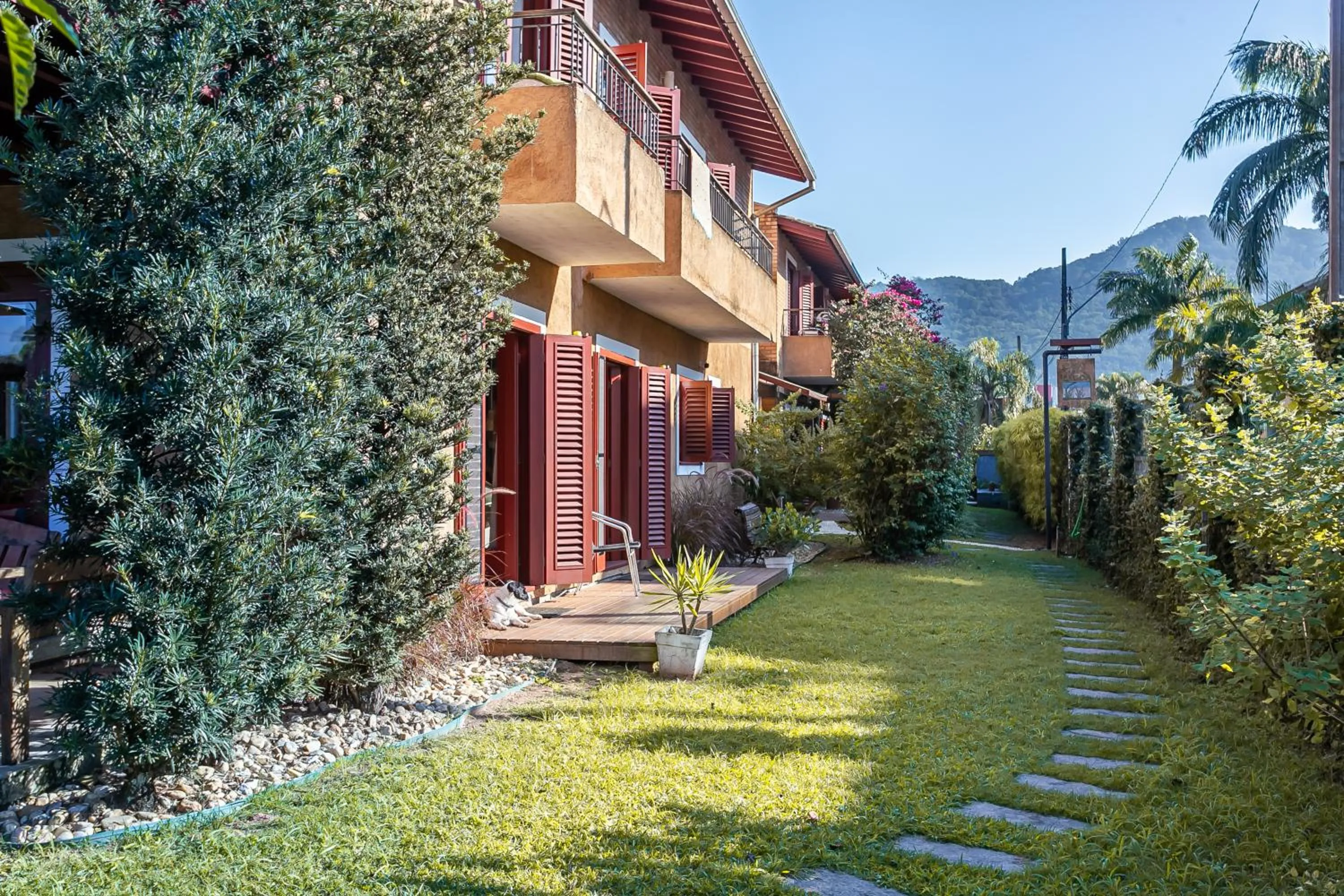 Garden in Pousada Casa da Lagoa