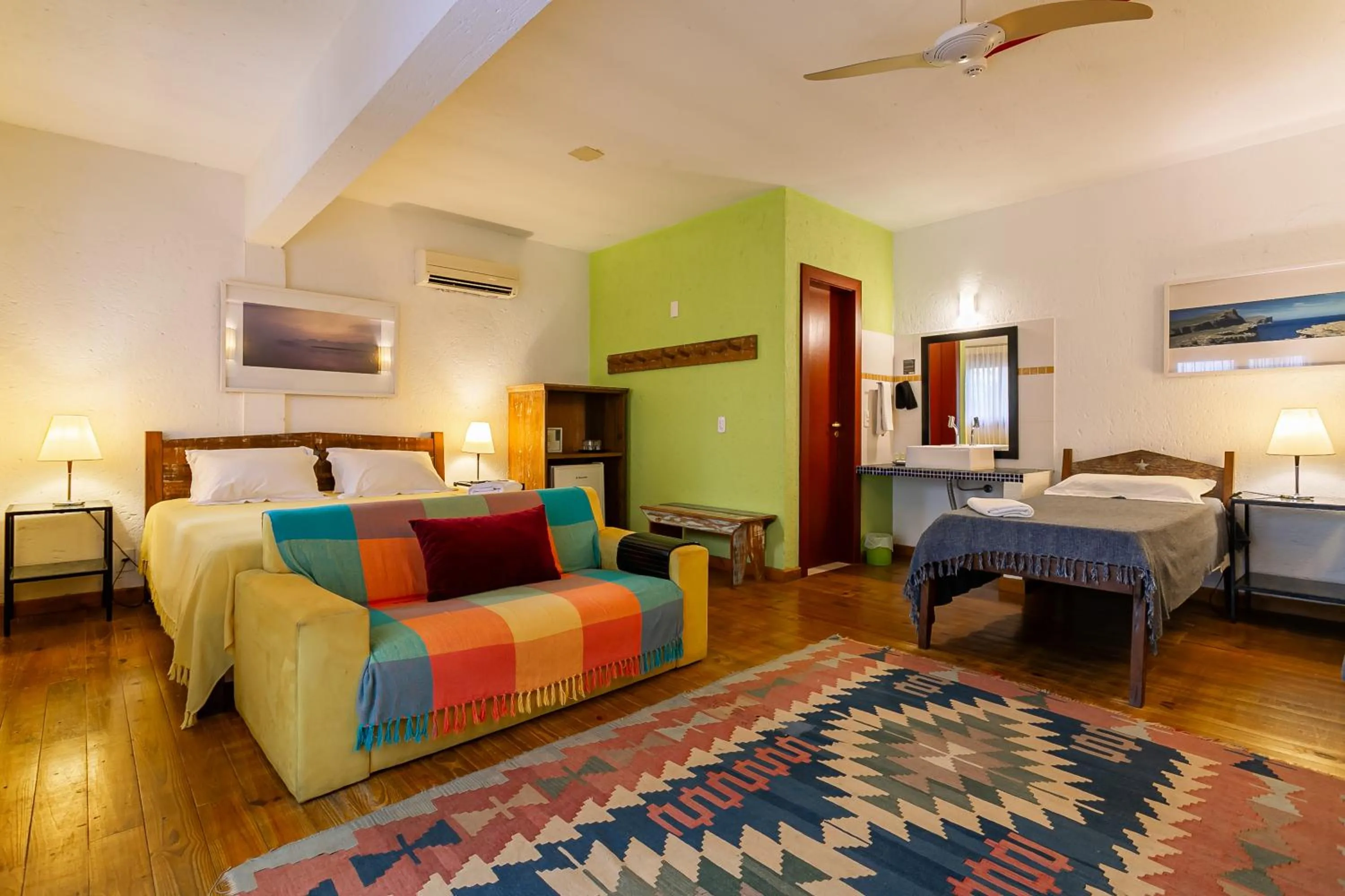 Bedroom, Bed in Pousada Casa da Lagoa