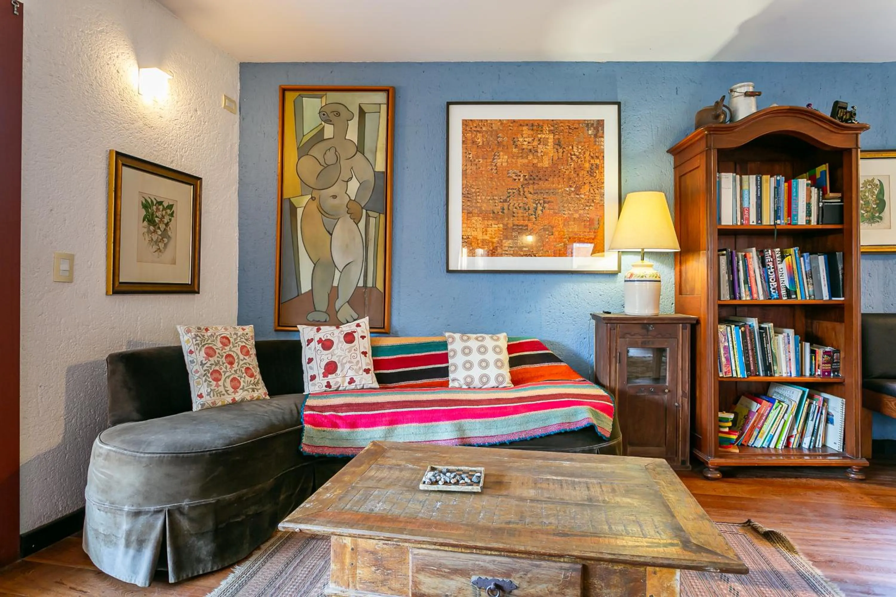 Living room in Pousada Casa da Lagoa