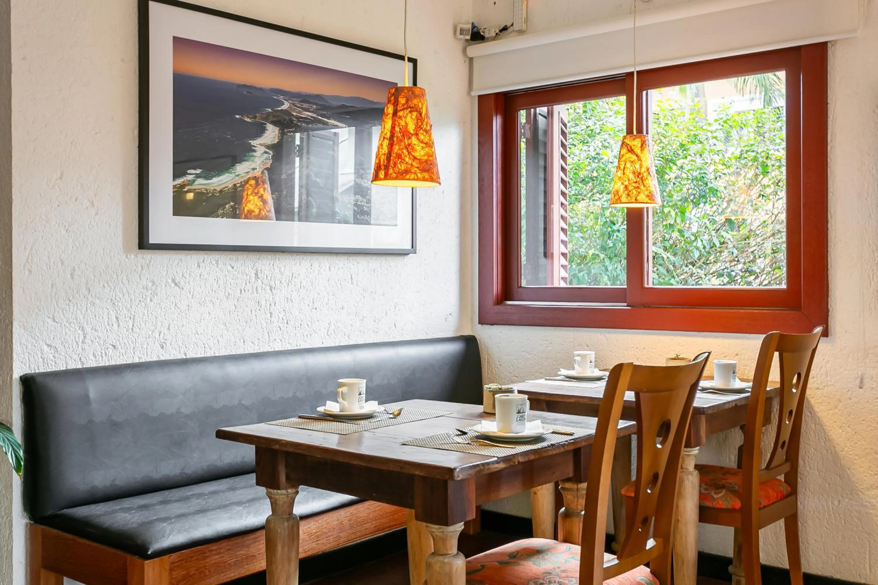 Living room in Pousada Casa da Lagoa