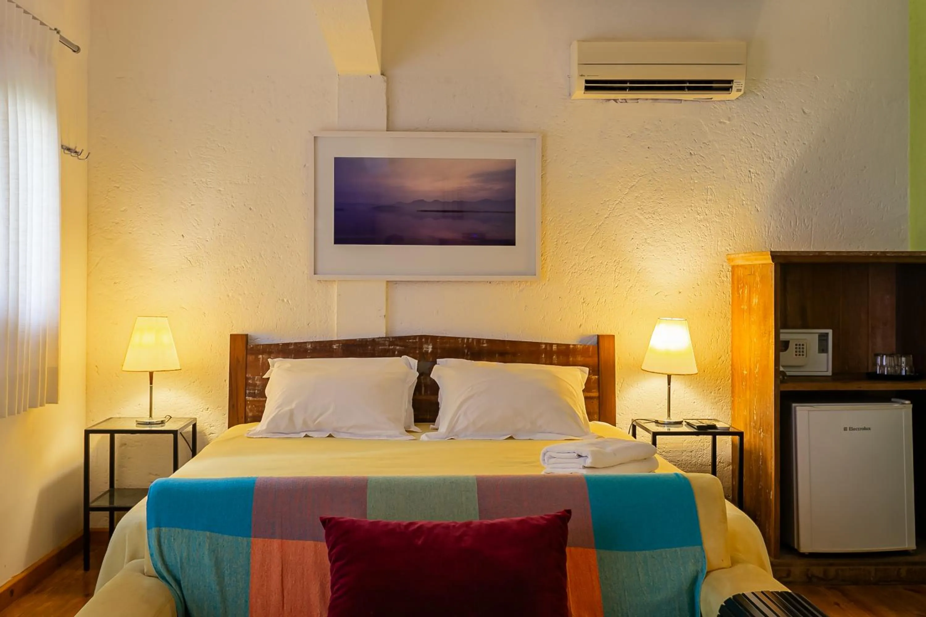 Bed in Pousada Casa da Lagoa