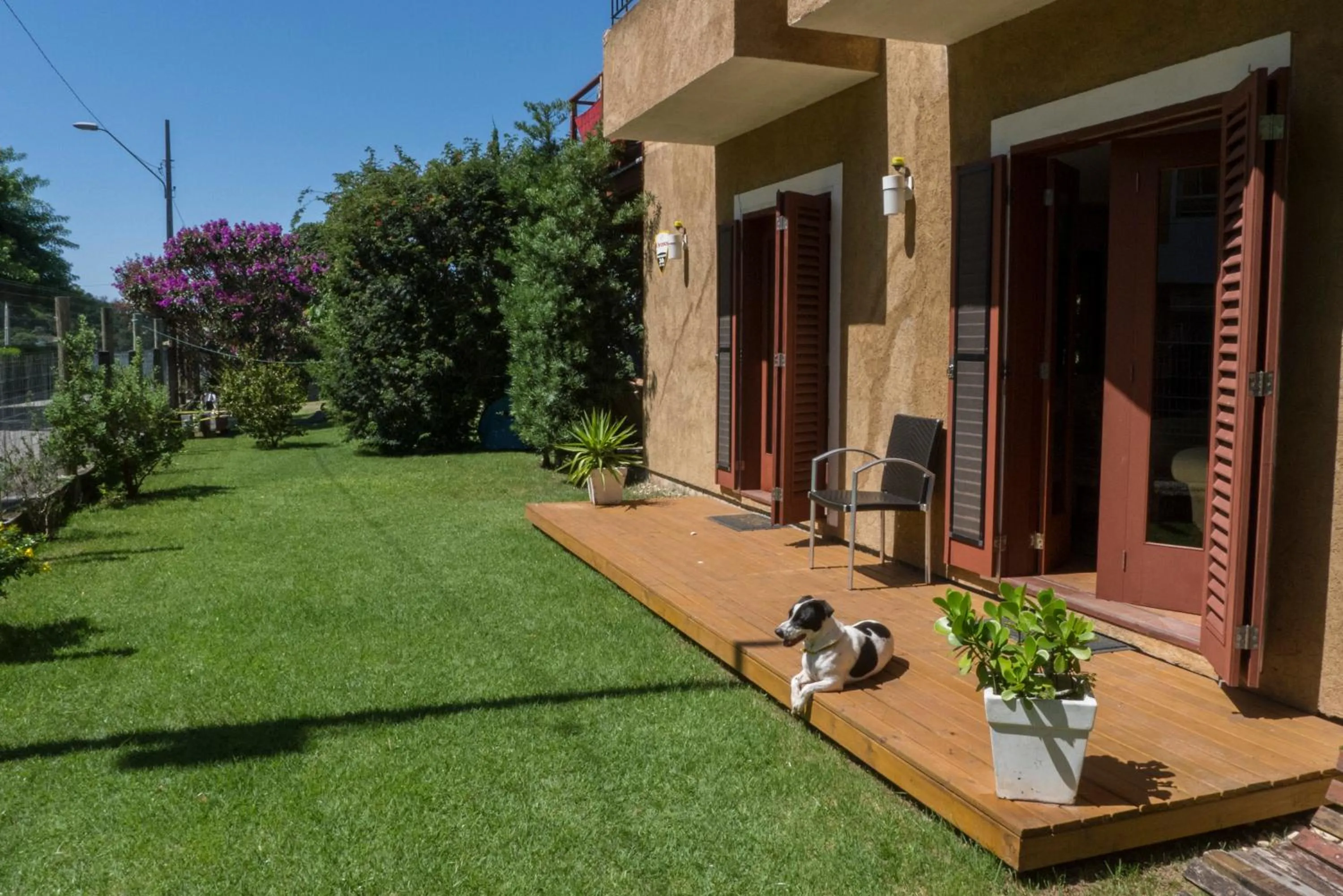 Patio in Pousada Casa da Lagoa