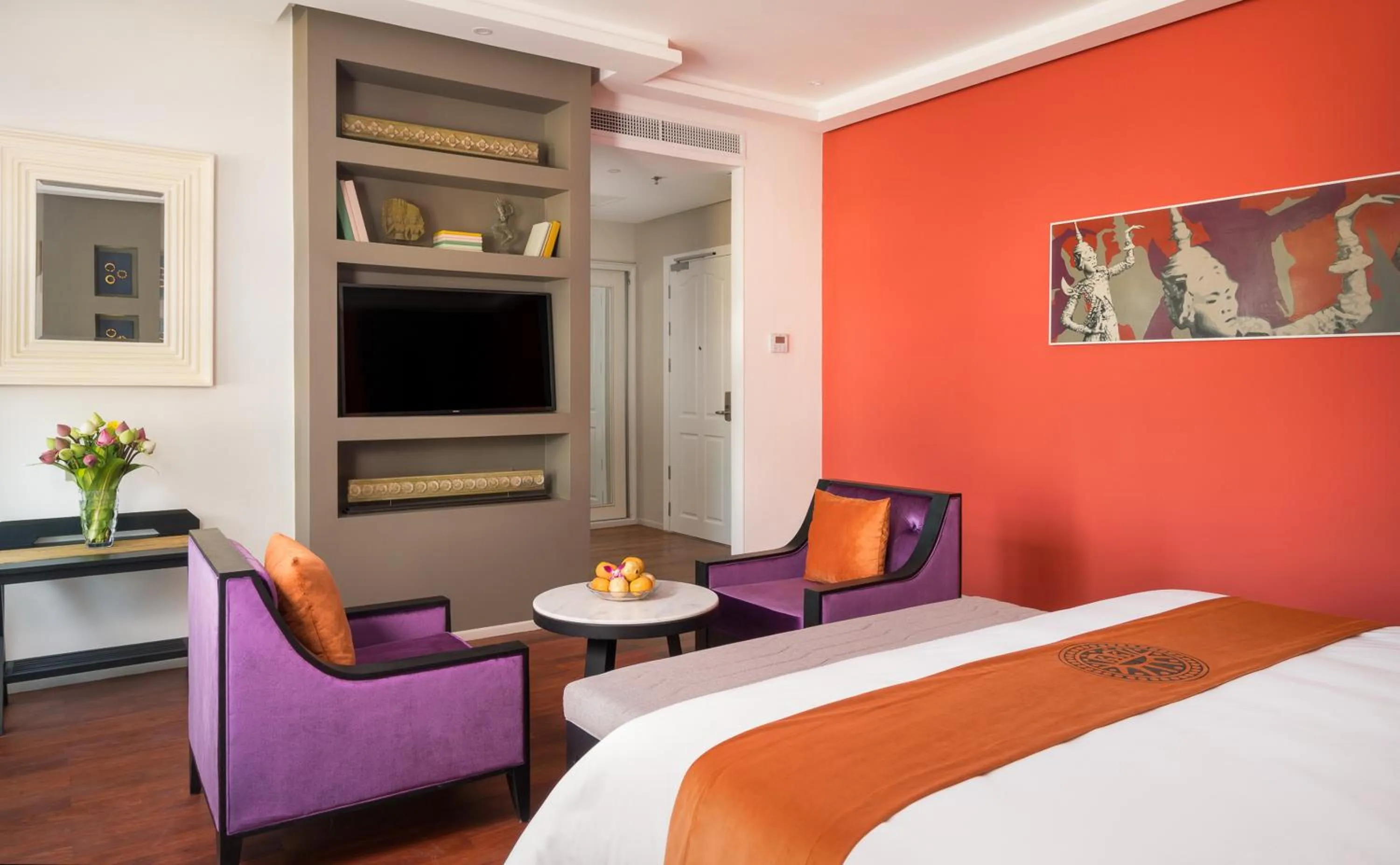 Bed in Memoire Palace Resort & Spa