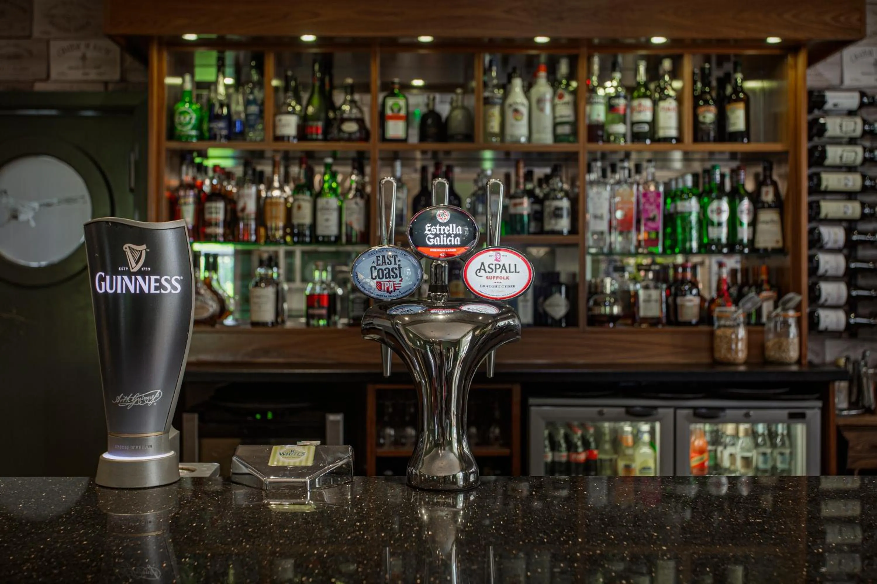 Lounge or bar in The Pheasant Hotel, Holt, Norfolk - The Coaching Inn Group