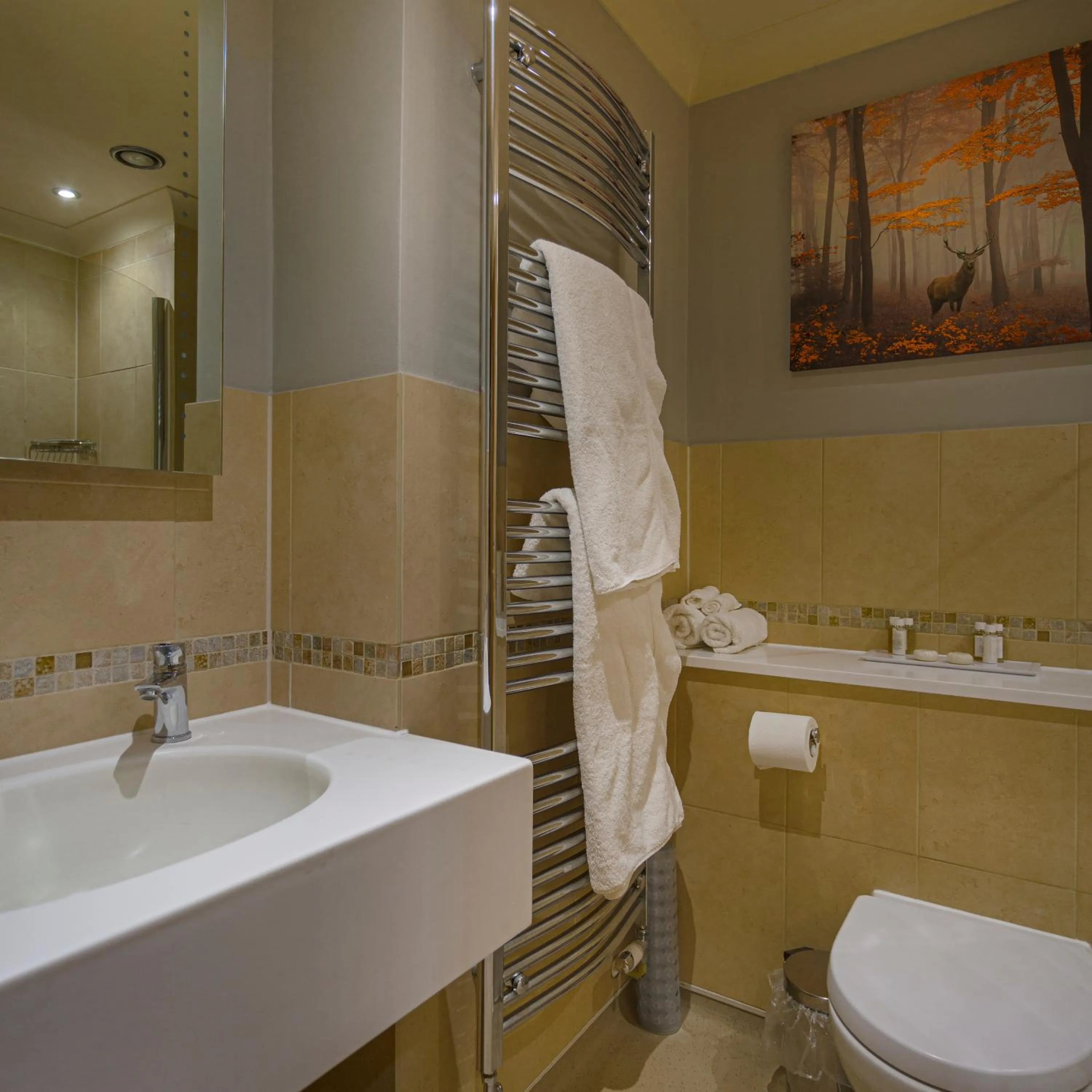 Bathroom in The Pheasant Hotel, Holt, Norfolk - The Coaching Inn Group