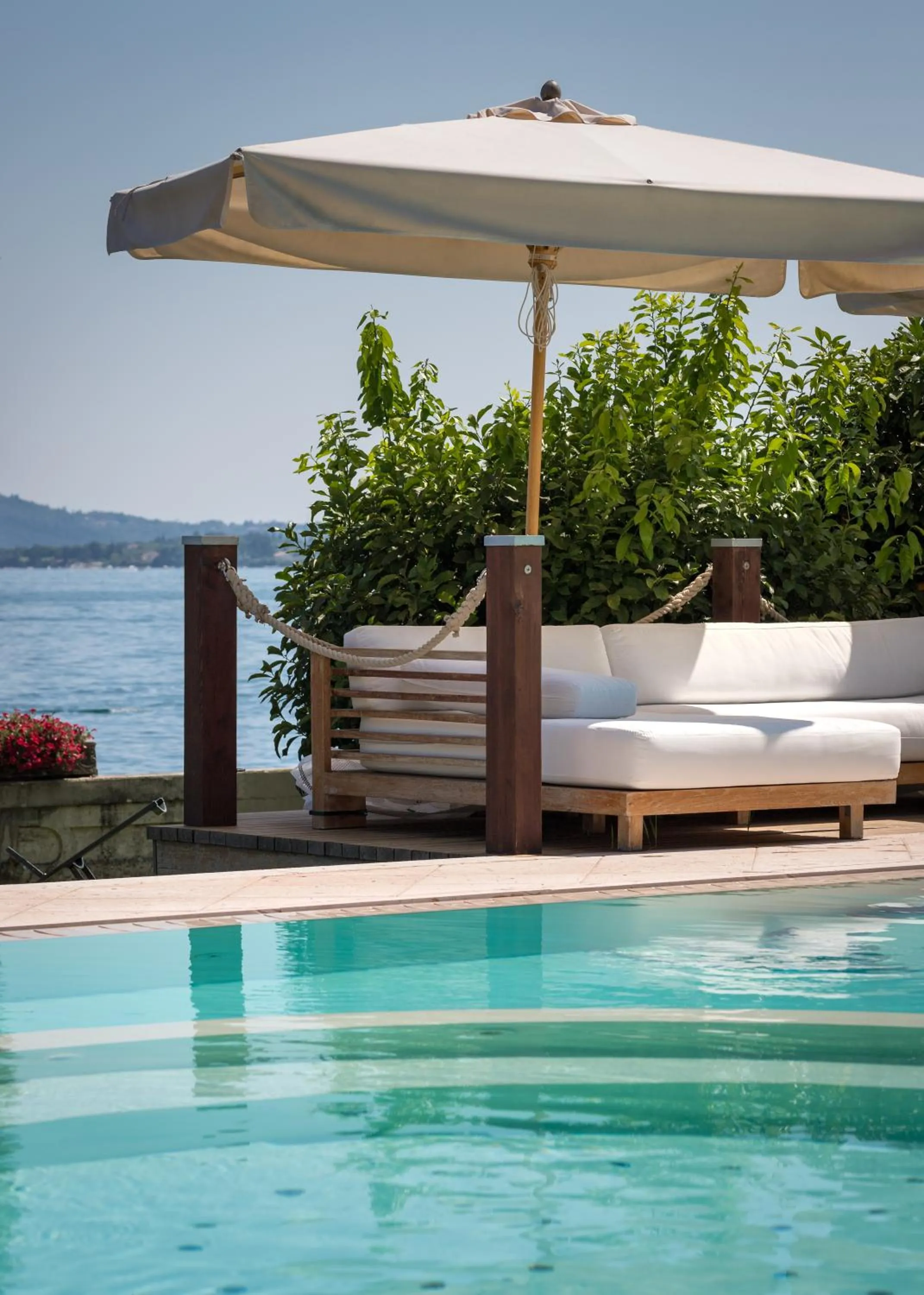 Garden in Hotel Villa Capri