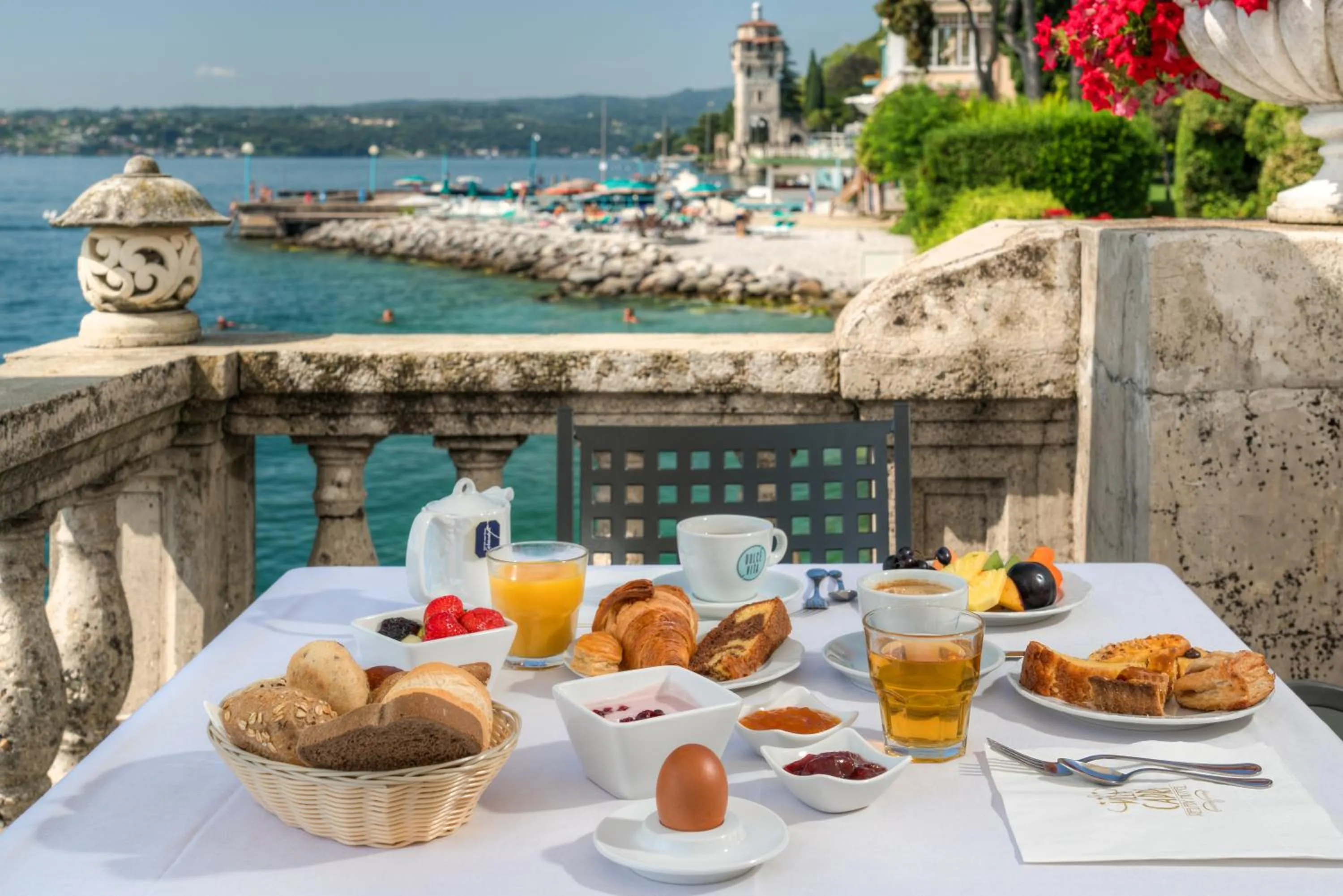 Balcony/Terrace in Hotel Villa Capri
