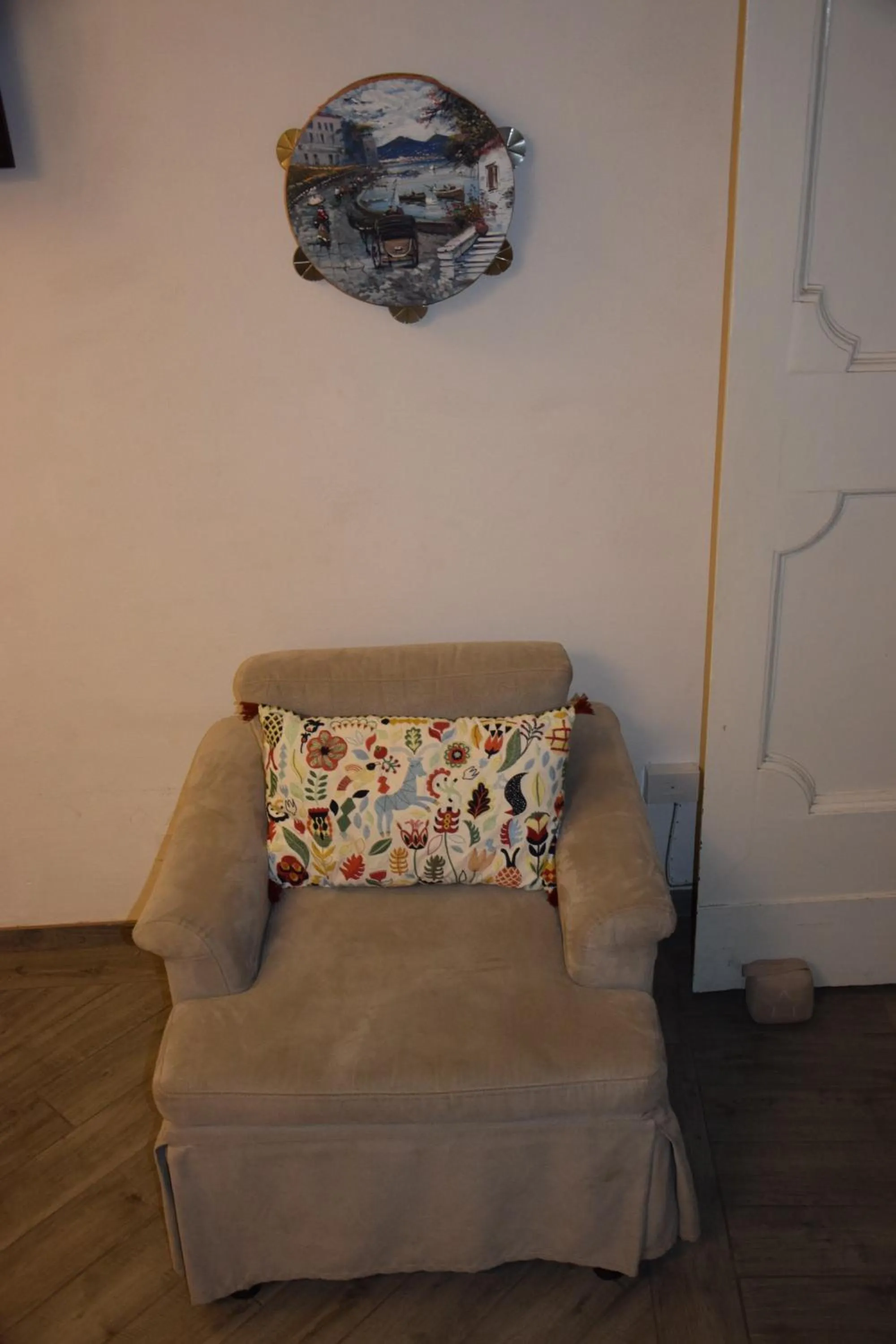 Seating area in Casa Ornella Napoli