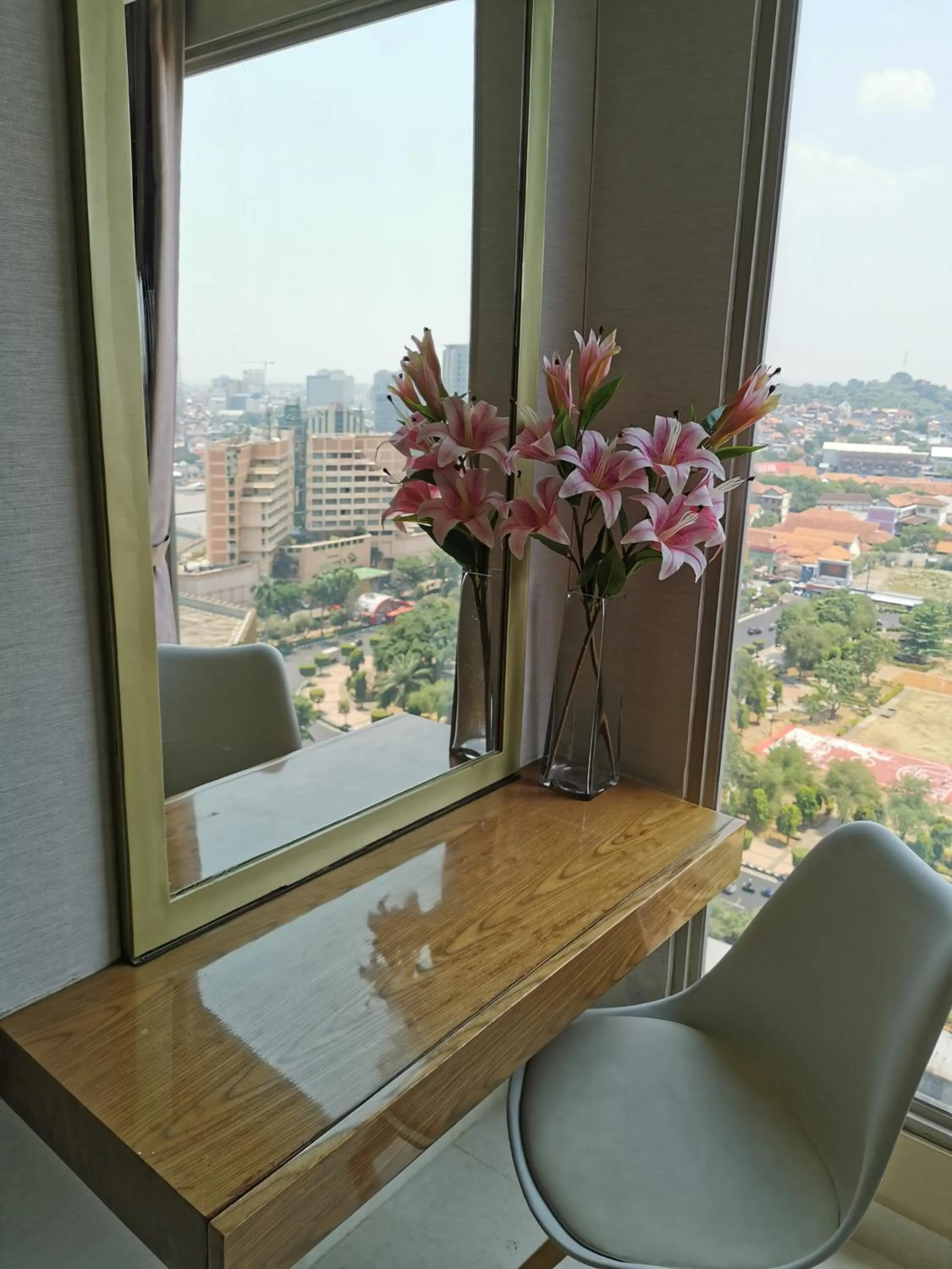 City view in Warhol Residence Semarang Simpang Lima