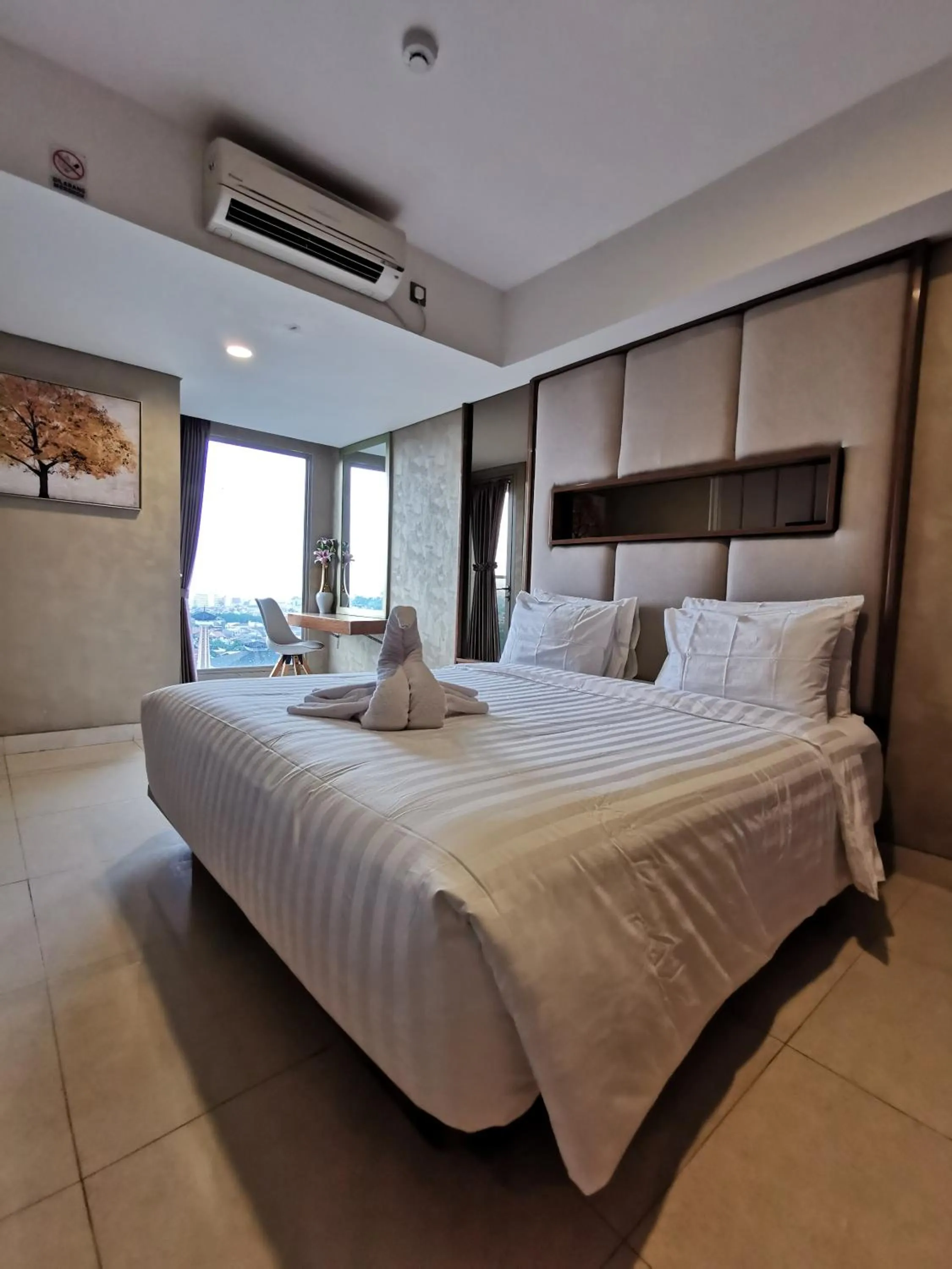 Bed in Warhol Residence Semarang Simpang Lima