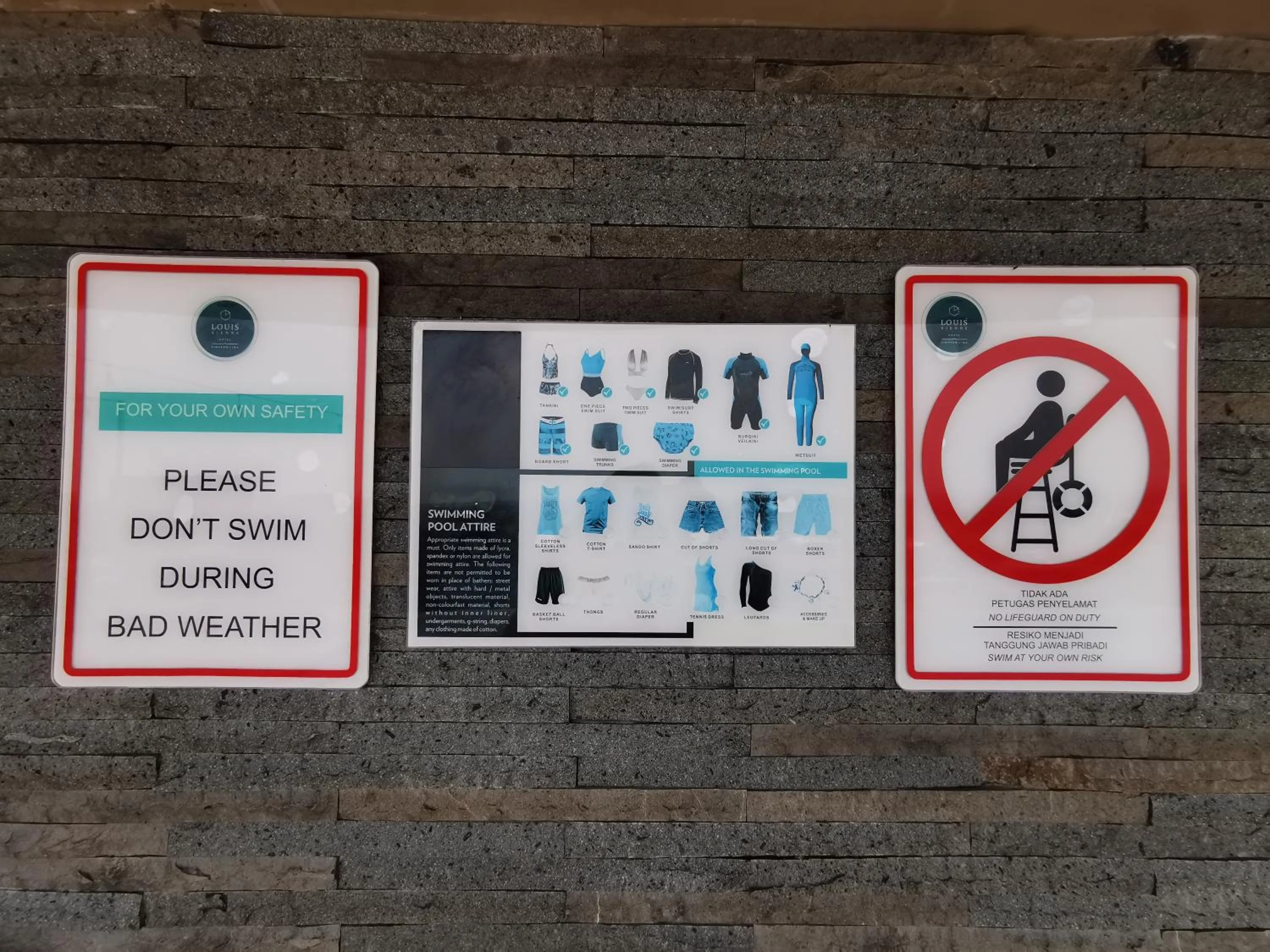 Swimming pool in Warhol Residence Semarang Simpang Lima