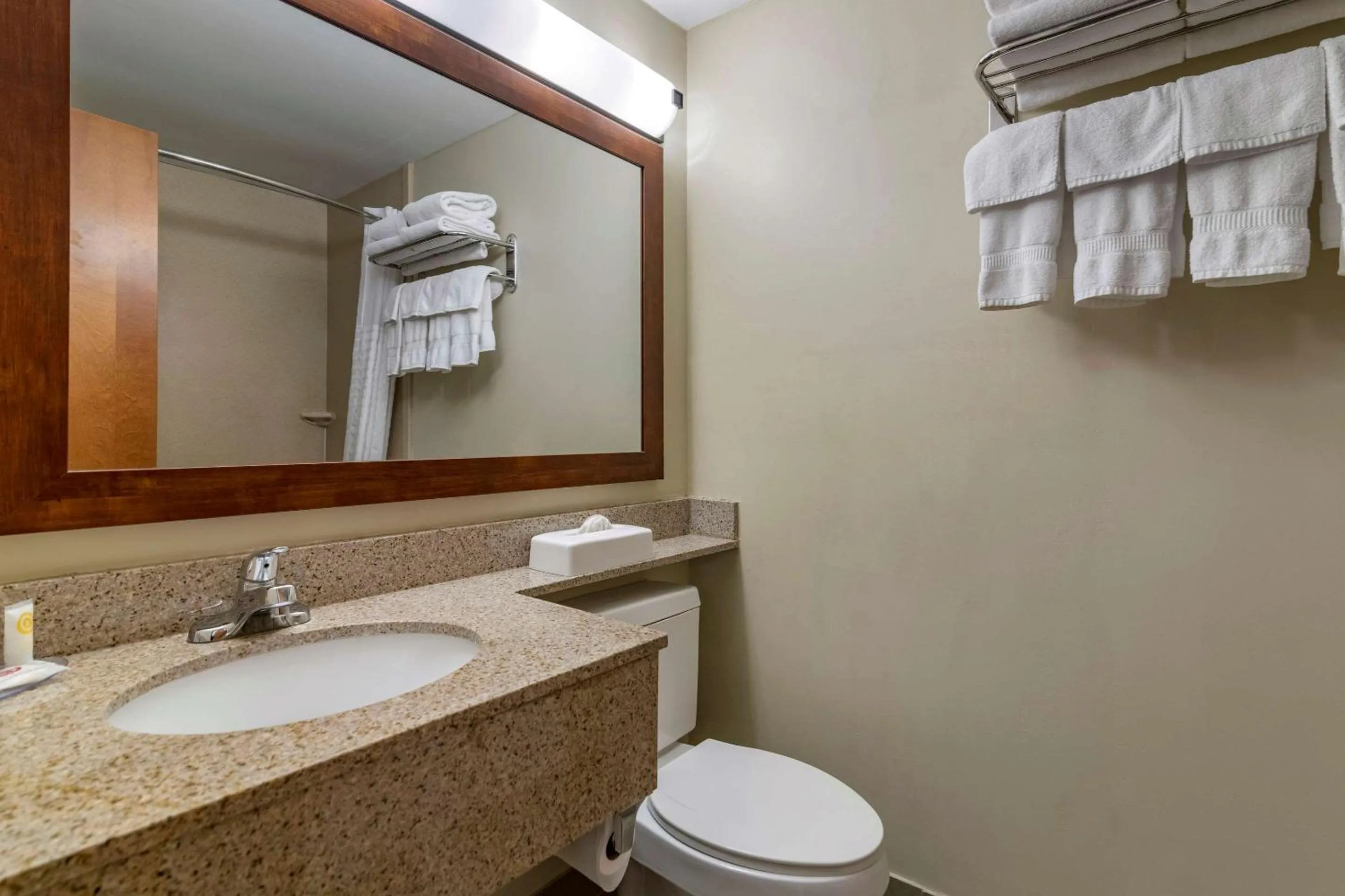 Bedroom in Comfort Inn Glenmont - Albany South