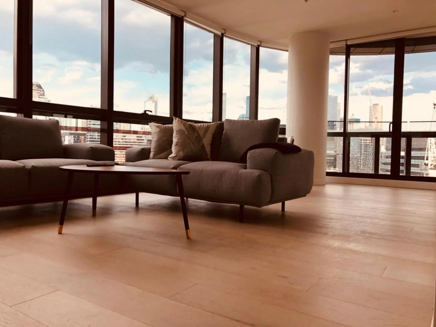 Living room in Winston Apartments Docklands